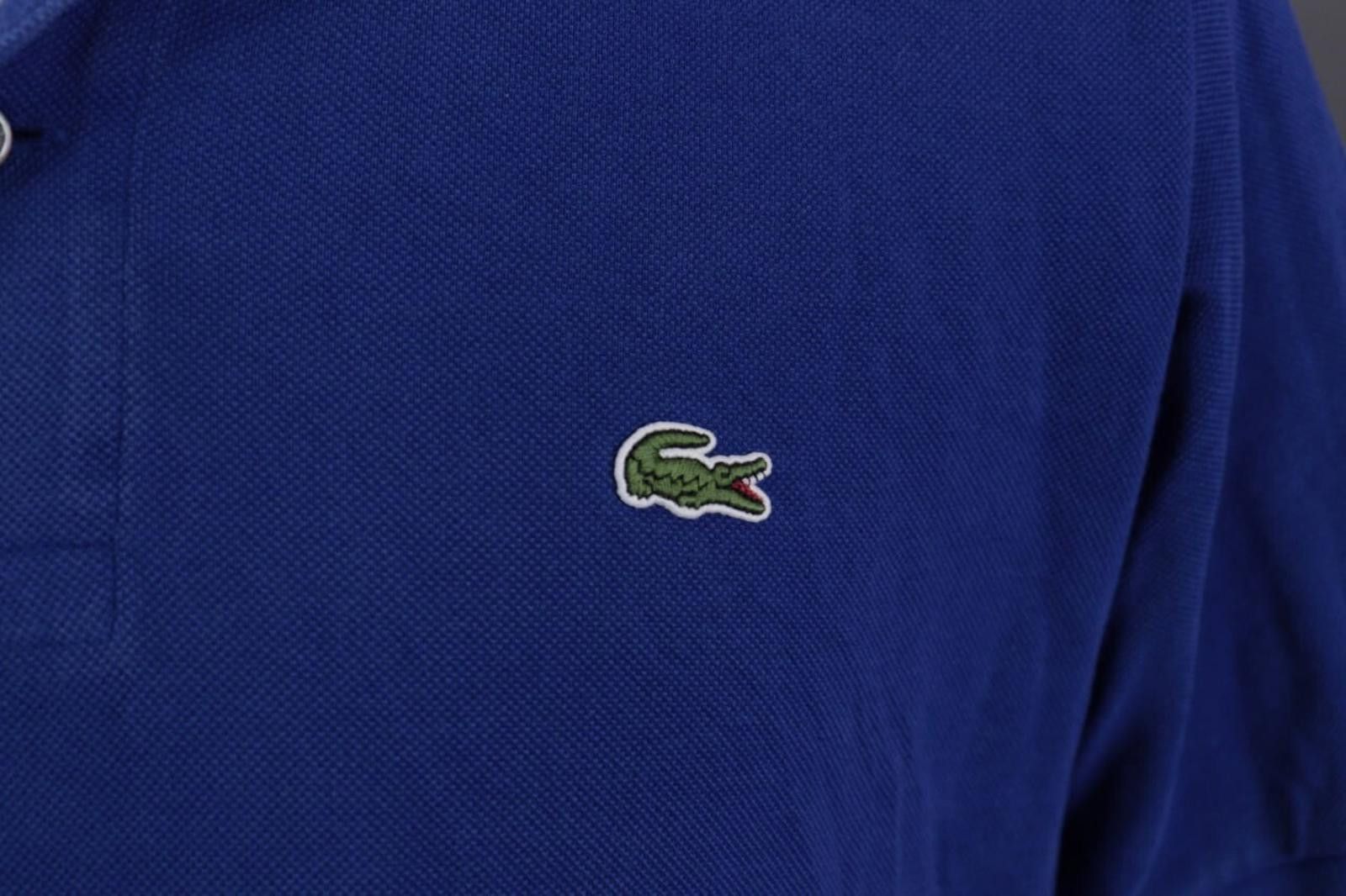 Lacoste Men Lacoste Classic Fit Blue Summer Polo Shirt Size 6 / XL Size US M / EU 48-50 / 2 - 3 Thumbnail