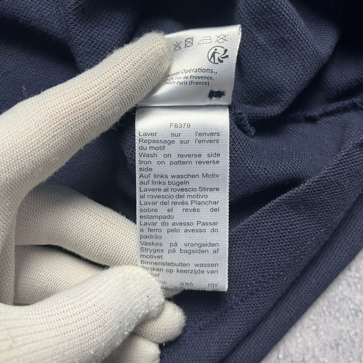 Lacoste Vintage Lacoste Big Logo Polo Shirt Streetwear Designer Y2K Size US M / EU 48-50 / 2 - 9 Thumbnail