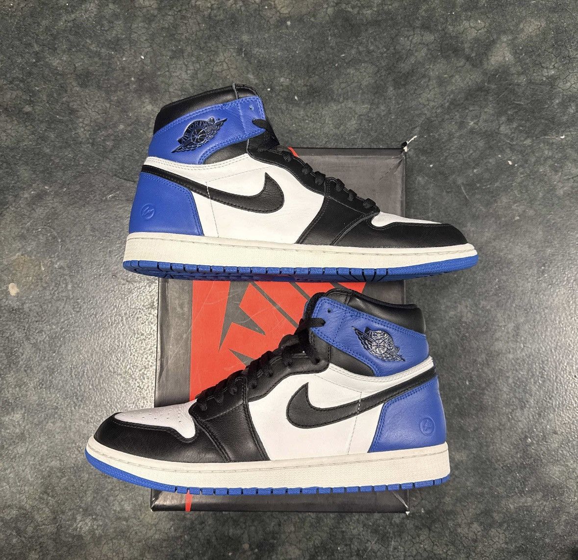 Fragment Design × Nike Jordan 1 Fragment (2016) Size US 11.5 / EU 44-45 - 1 Thumbnail