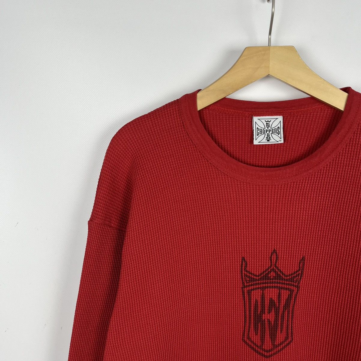 West Coast Choppers Vintage West Coast Choppers rare big logo longsleeve 90’s Size US M / EU 48-50 / 2 - 5 Thumbnail