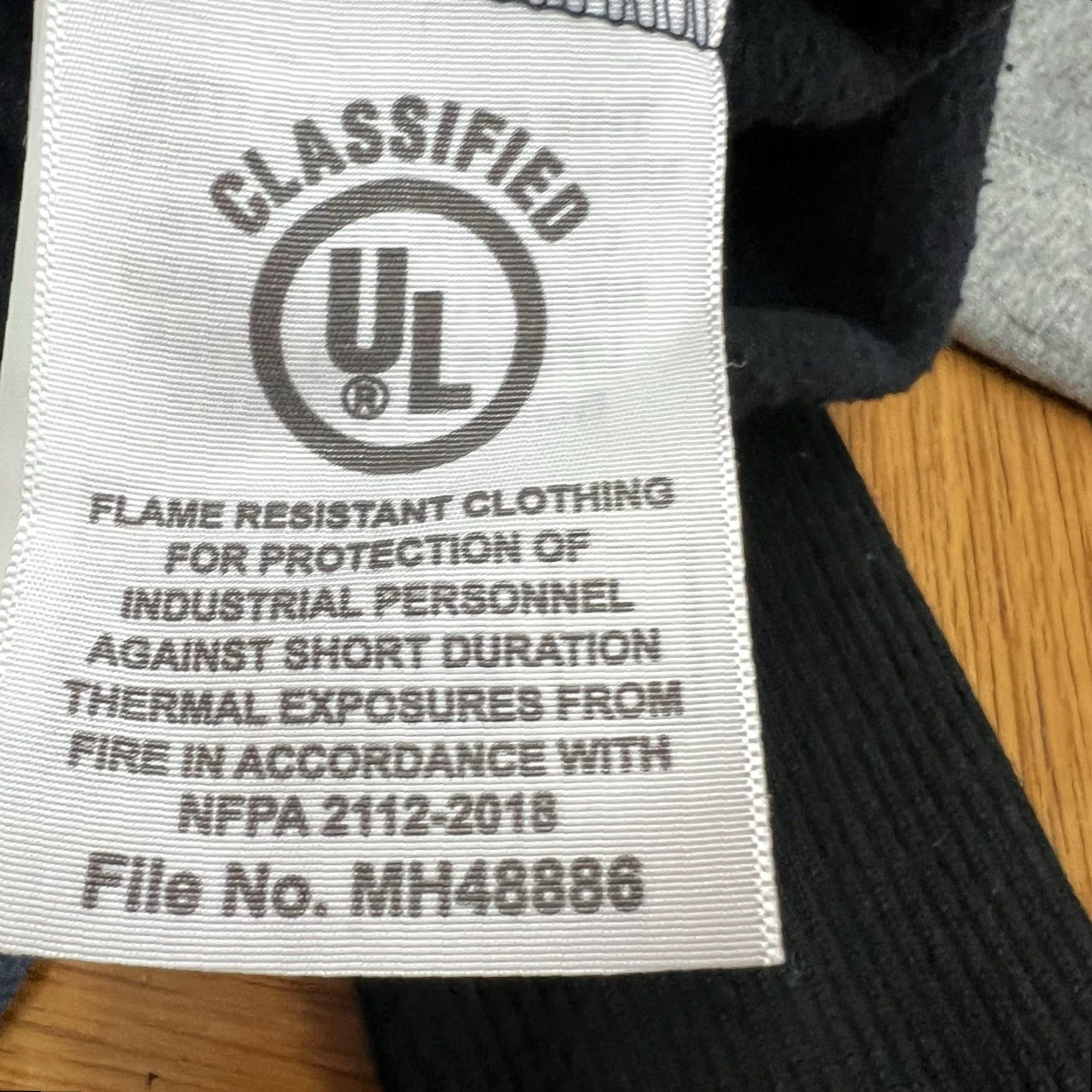 Vintage NSA Cat 3 FR Fire Resistant 1/4 Zip Heavyweight Sweatshirt Mens Size L Dark Blue Size US L / EU 52-54 / 3 - 7 Thumbnail