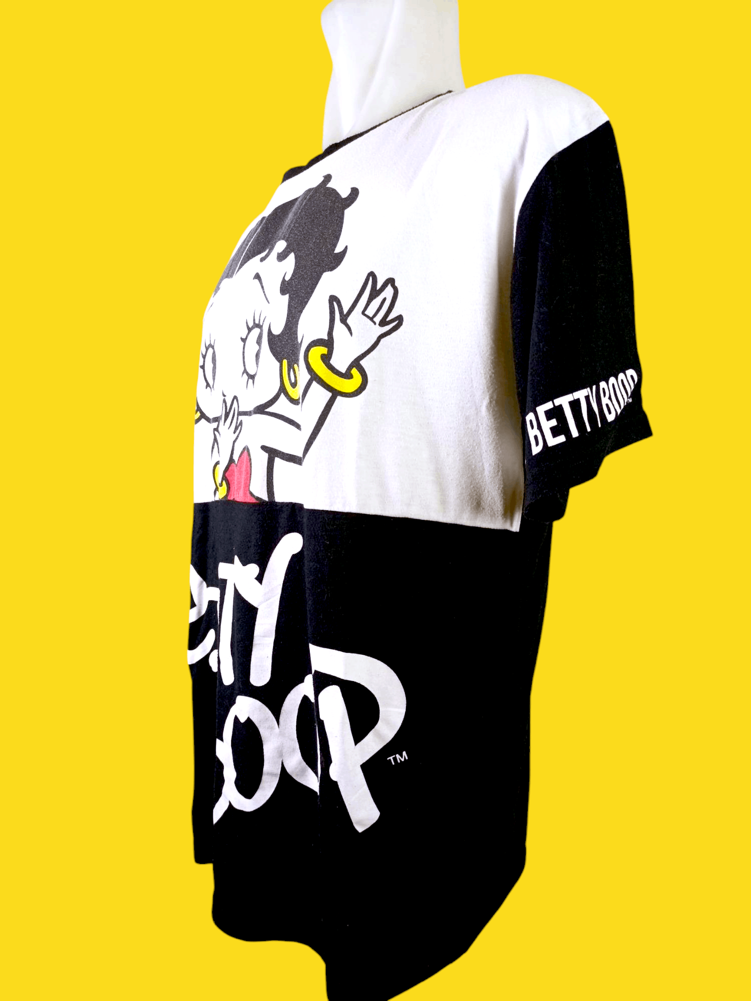 Cartoon Network × Japanese Brand × Vintage VINTAGE BETTY BOOP X DENIFITS T-SHIRT Size US XL / EU 56 / 4 - 2 Thumbnail