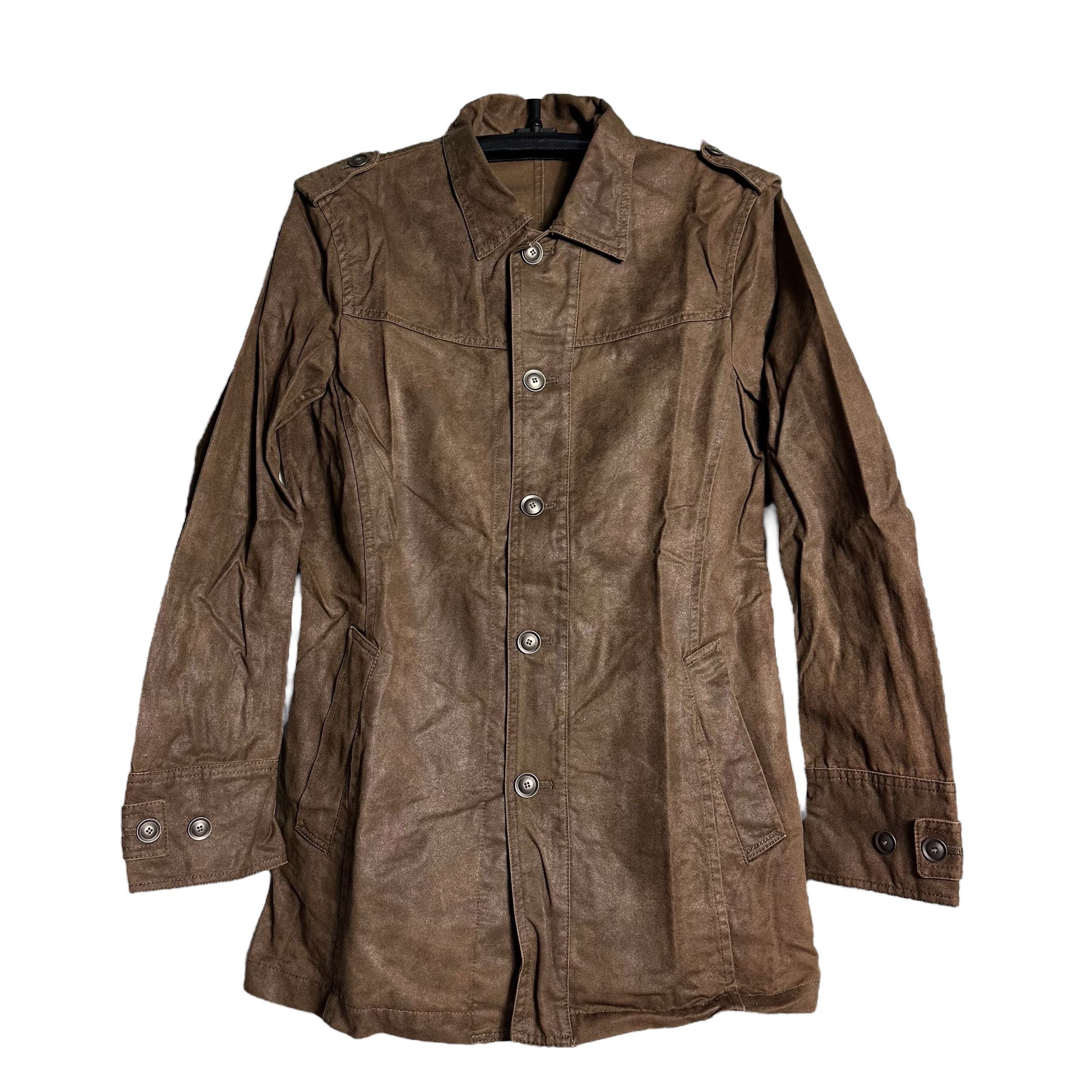 Tete Homme 🔥RARE🔥Vintage Tete Homme Issey Miyake Suede Leather Jacket Size M / US 6-8 / IT 42-44 - 1 Thumbnail