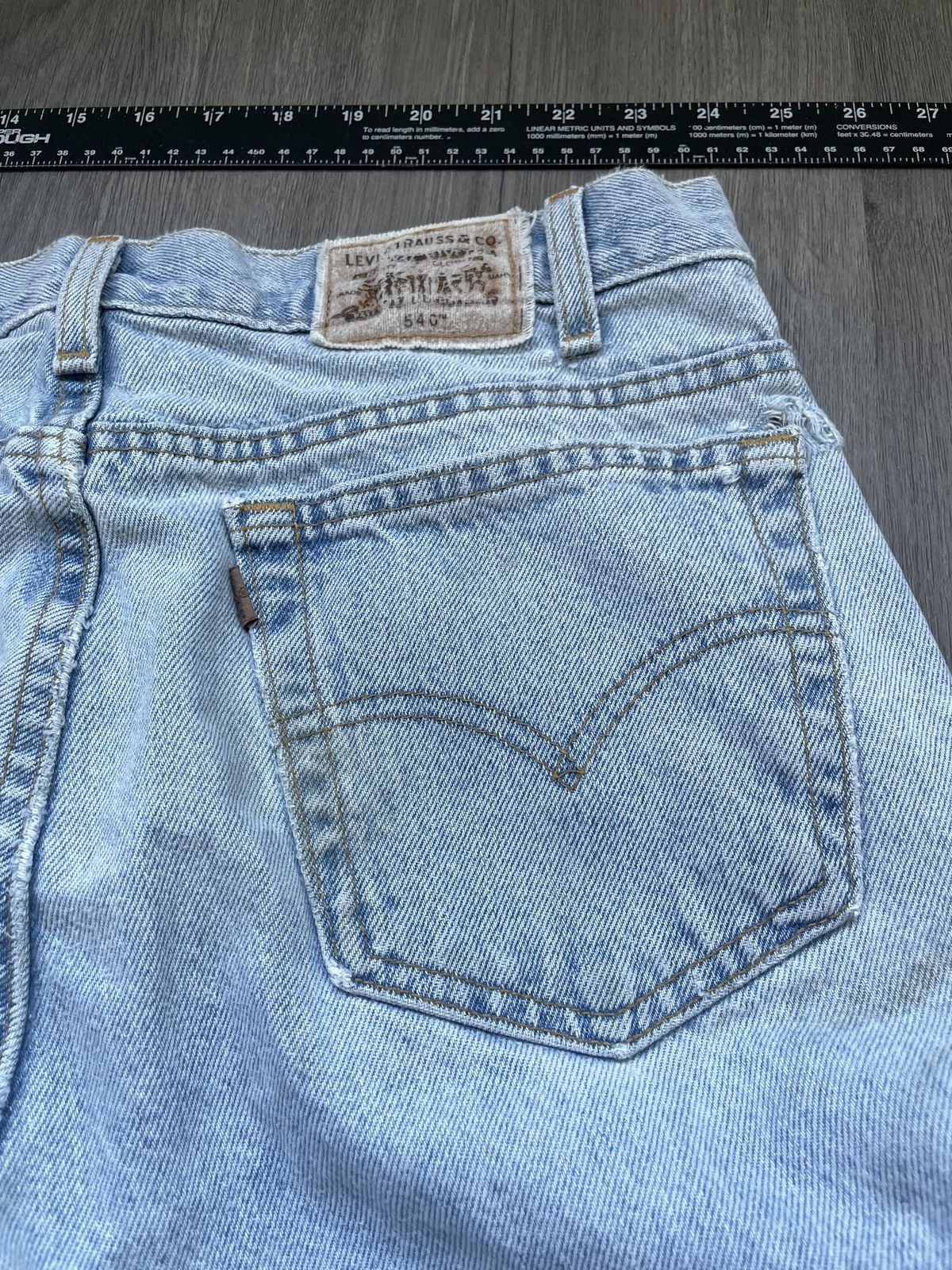 Levi's Vintage USA Levi’s 540 “Relaxed Fit” Denim (Sz.36x32) Size US 36 / EU 52 - 2 Thumbnail