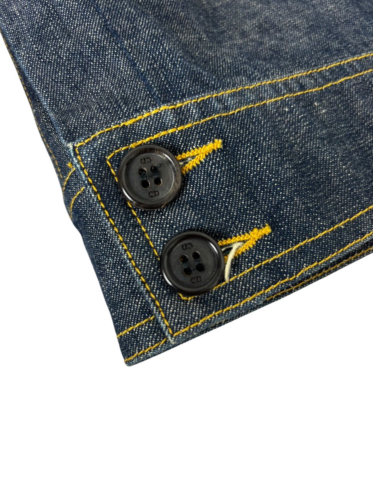 Dior × Hedi Slimane S/S 2002 Denim Jacket (SS02, Archive/Vintage, Homme) Size US S / EU 44-46 / 1 - 9 Thumbnail