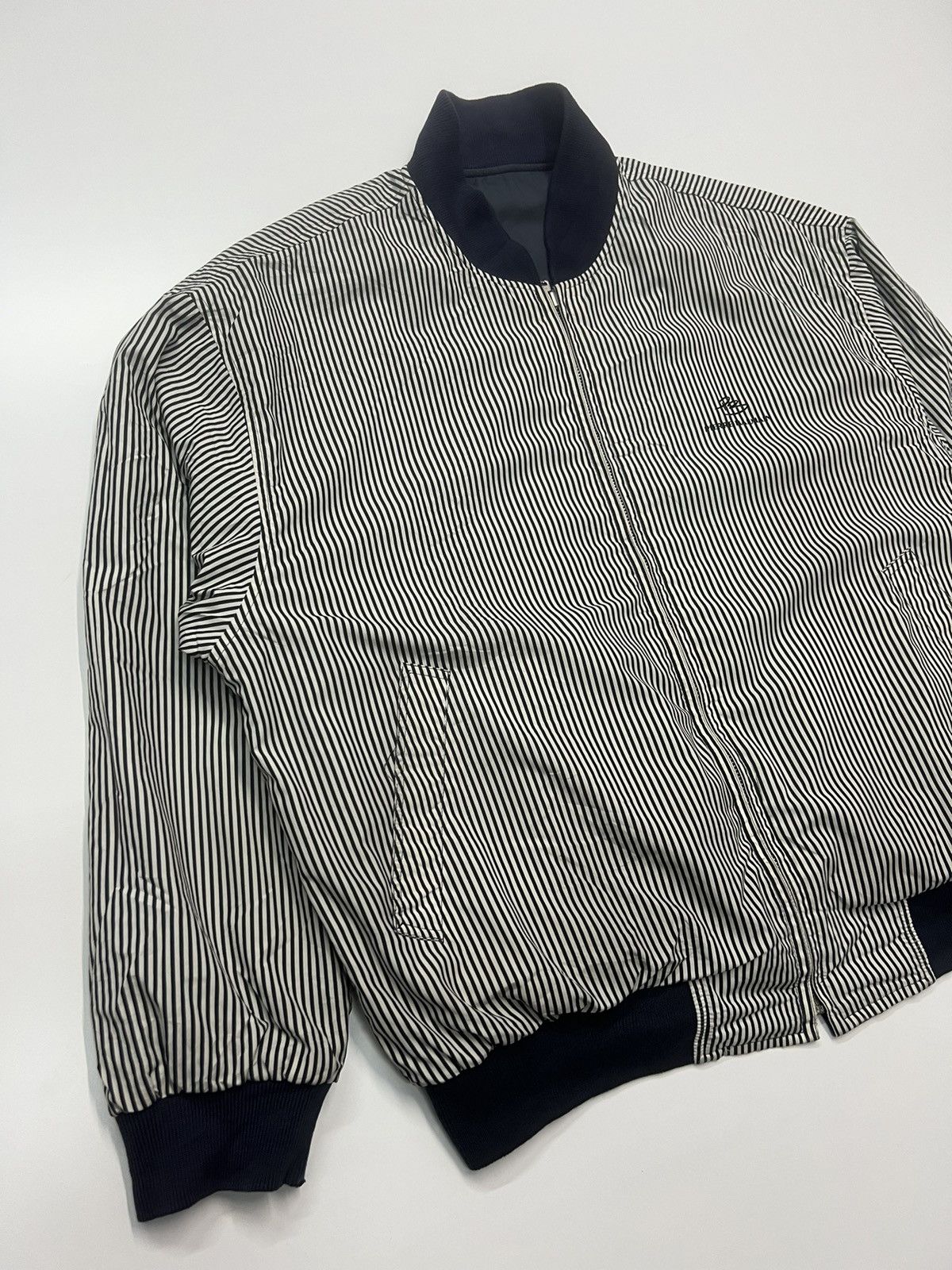 Pierre Balmain 🔥AUTHENTIC PIERRE BALMAIN BOMBER JACKET REVERSIBLE Size US L / EU 52-54 / 3 - 9 Thumbnail