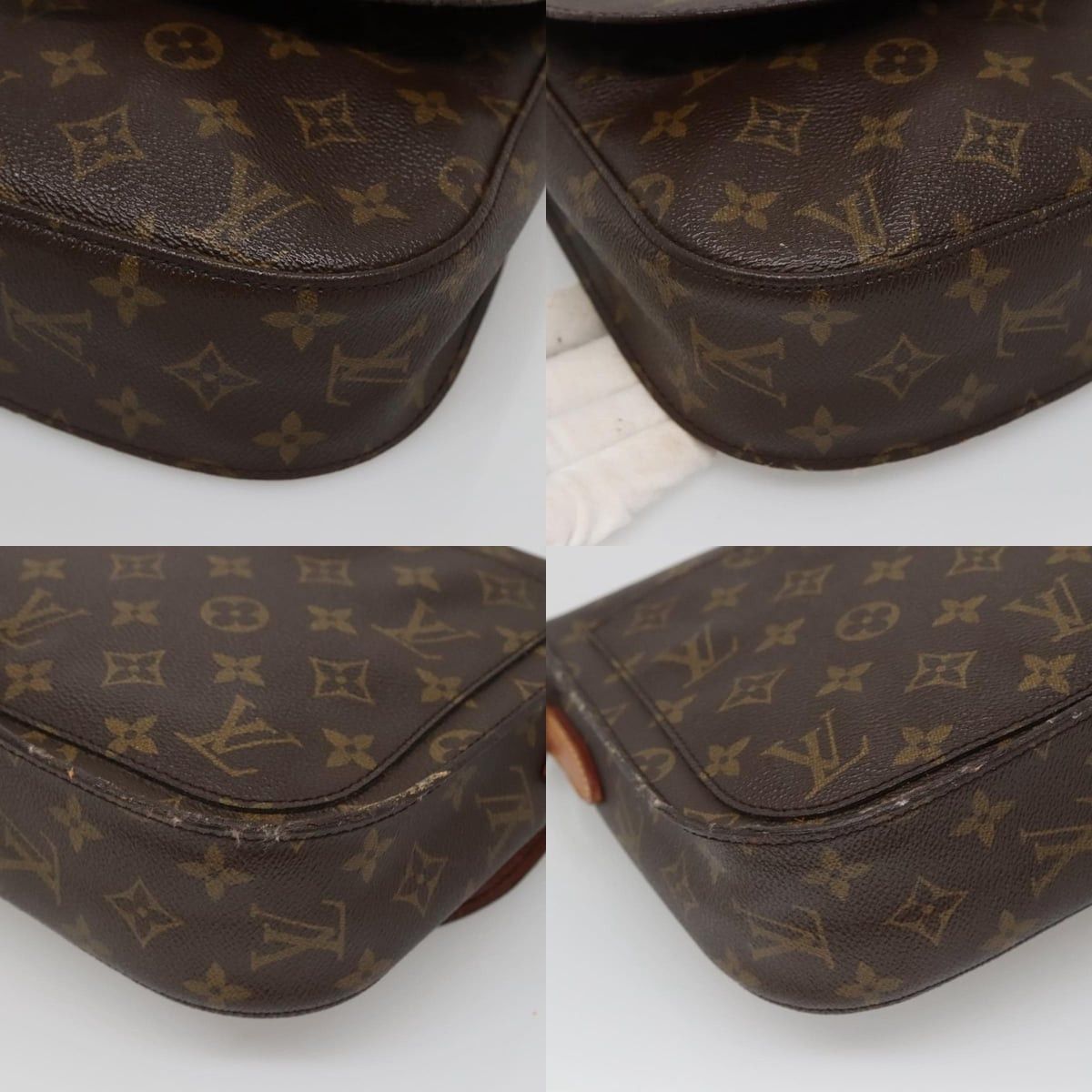 Louis Vuitton LOUIS VUITTON Monogram Saint Cloud GM Shoulder Bag M51242 Size ONE SIZE - 10 Thumbnail