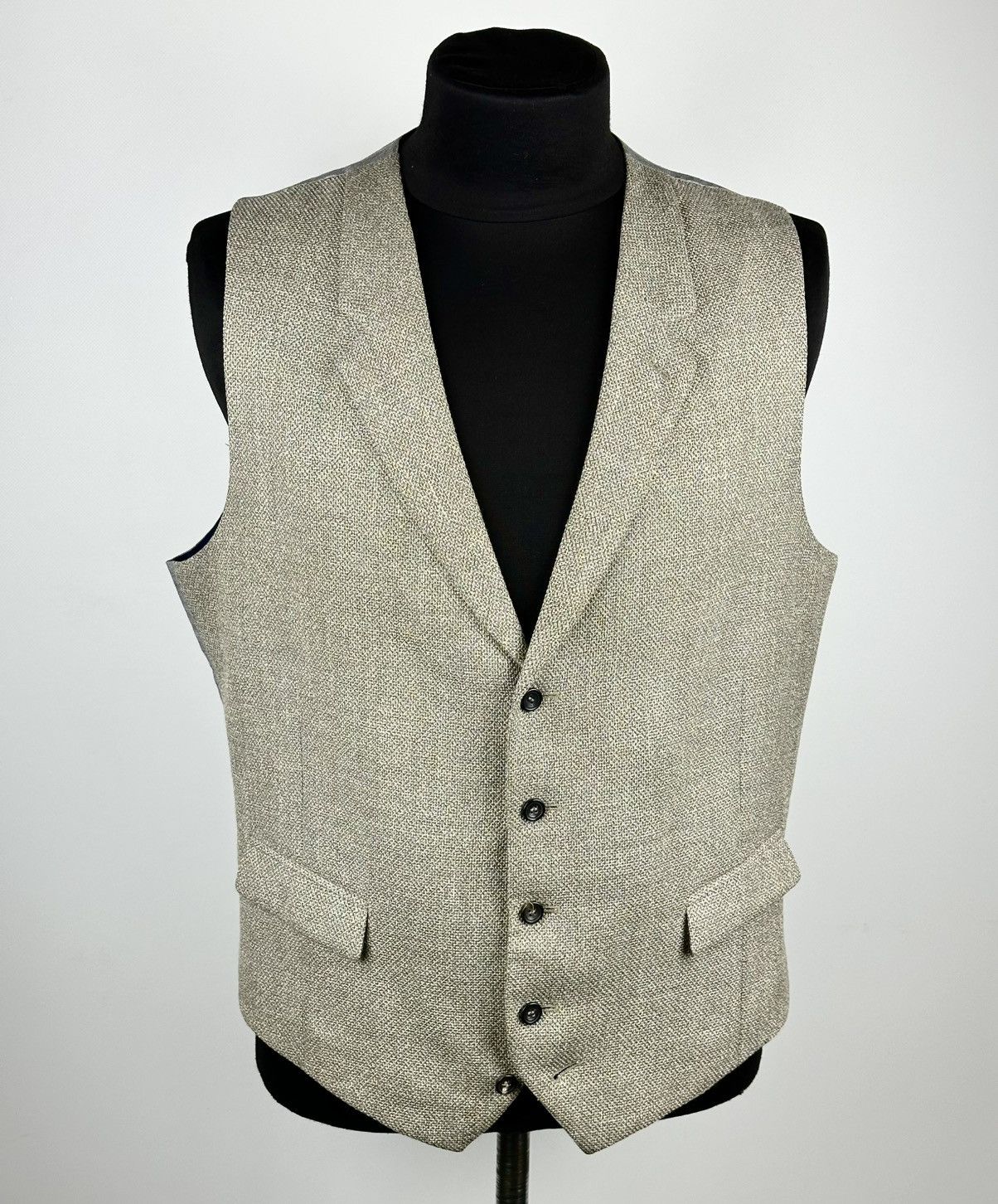 Hackett Hackett Mayfair Waistcoat Size 46R 56R Classic Tailored Vest Size 46R - 1 Thumbnail
