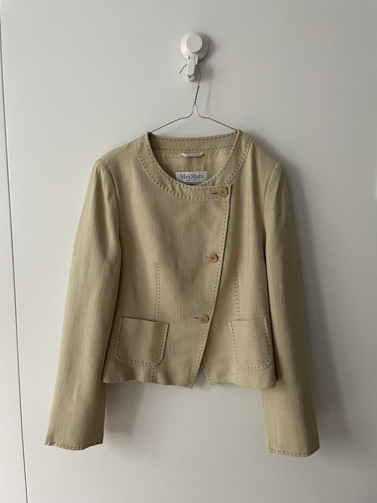 Max Mara MaxMara silk jacket Size M / US 6-8 / IT 42-44 - 1 Thumbnail