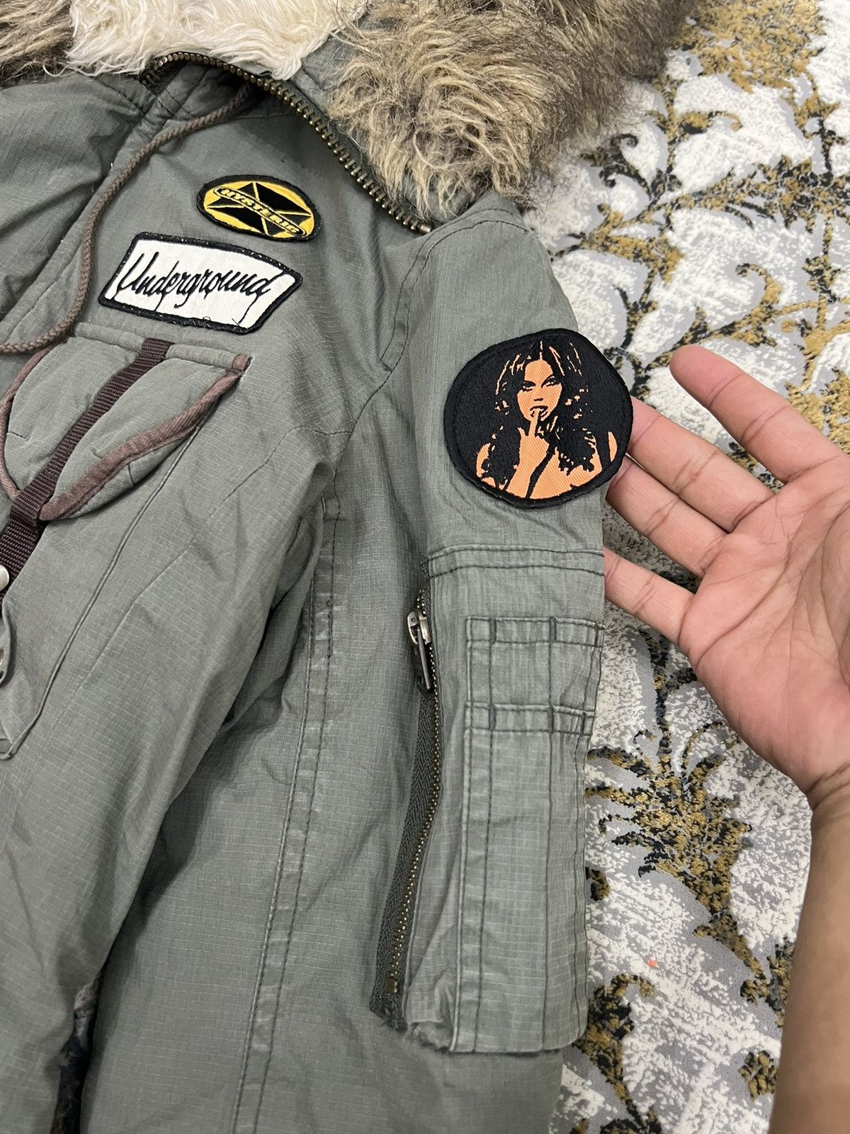 Hysteric Glamour HYSTERIC GLAMOUR MULTIPOCKET JAPANESE BRAND PARKA JACKET Size US M / EU 48-50 / 2 - 10 Thumbnail