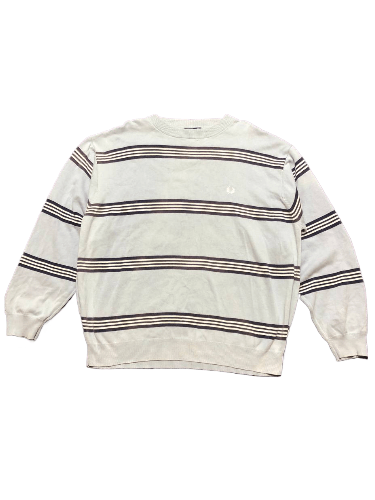 Fred Perry Vintage Fred Perry 100% Cotton Sweater Size XL Size US XL / EU 56 / 4 - 1 Thumbnail