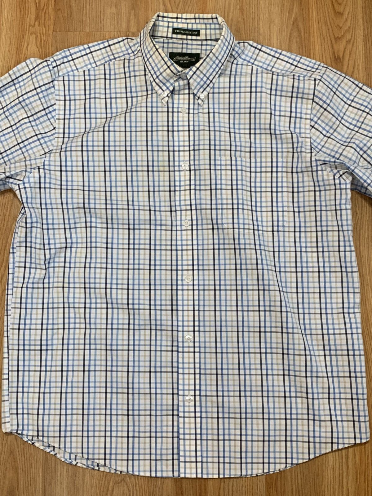 Eddie Bauer SzL-Eddie Bauer Long Sleeve Plaid Button Up Plaid Size US L / EU 52-54 / 3 - 5 Thumbnail