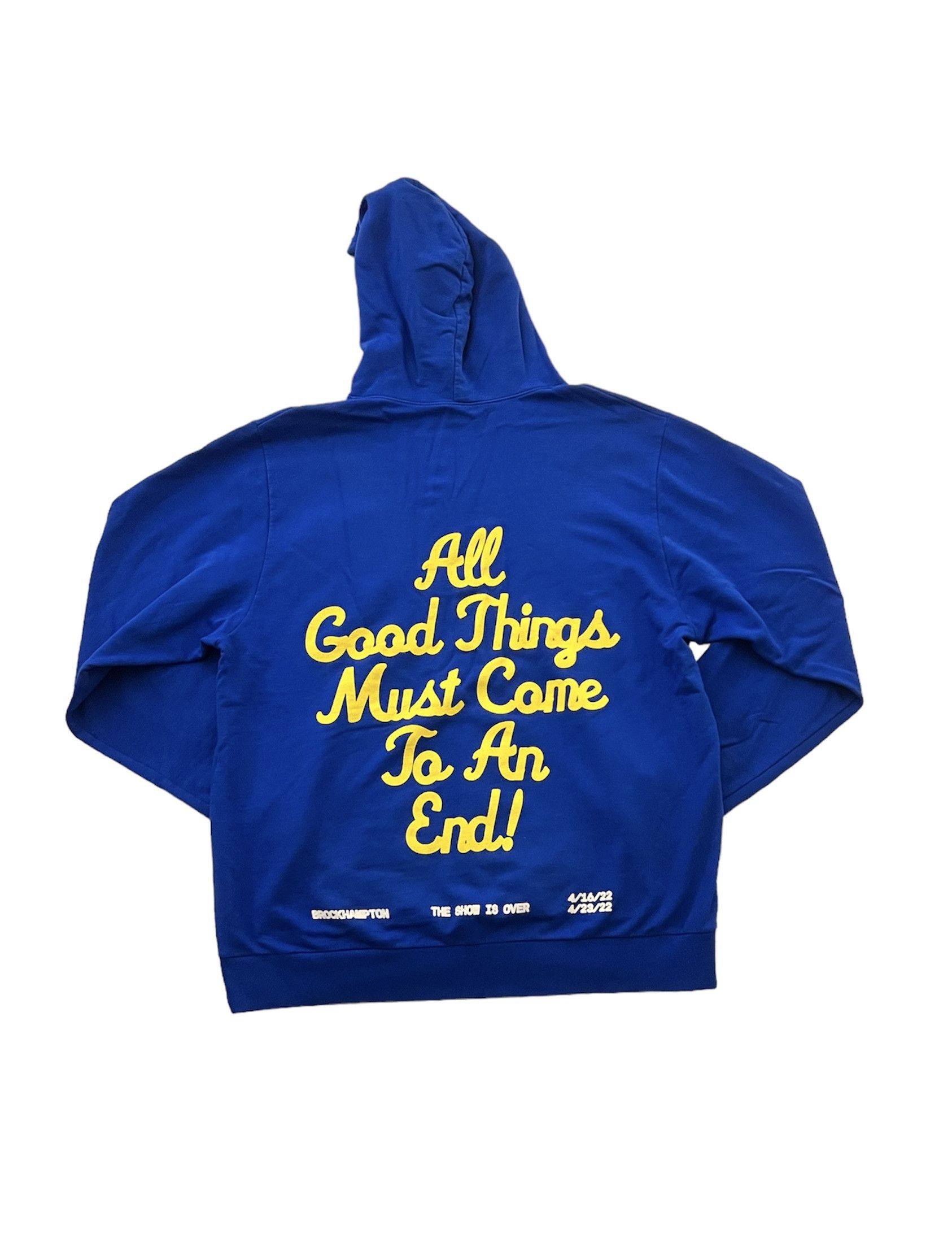 Brockhampton blue hoodie clearance