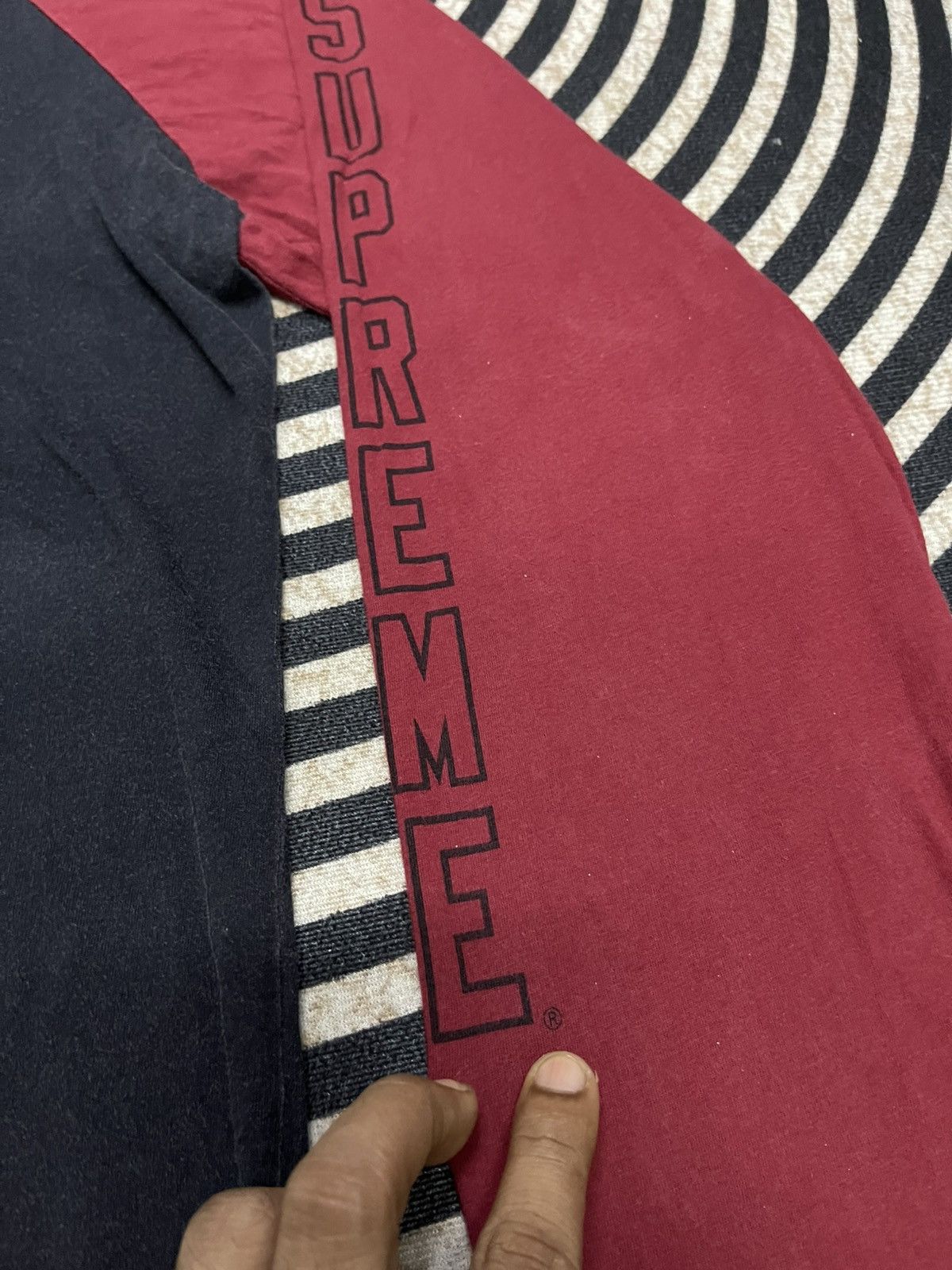 FW 21 SUPREME “THE CROW” RAGLAN T SHIRT LONG SLEEVE