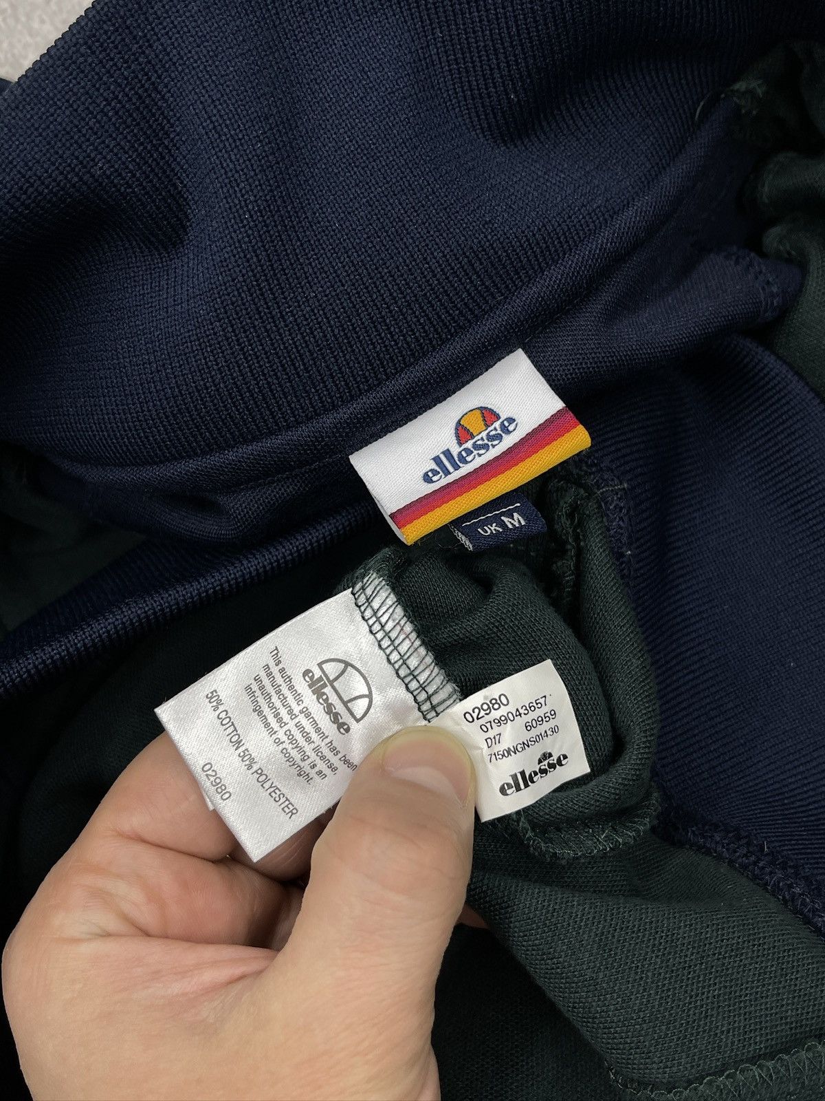 Ellesse Ellesse Caprini Track Jacket Colorblock Navy/Green Size US M / EU 48-50 / 2 - 10 Thumbnail