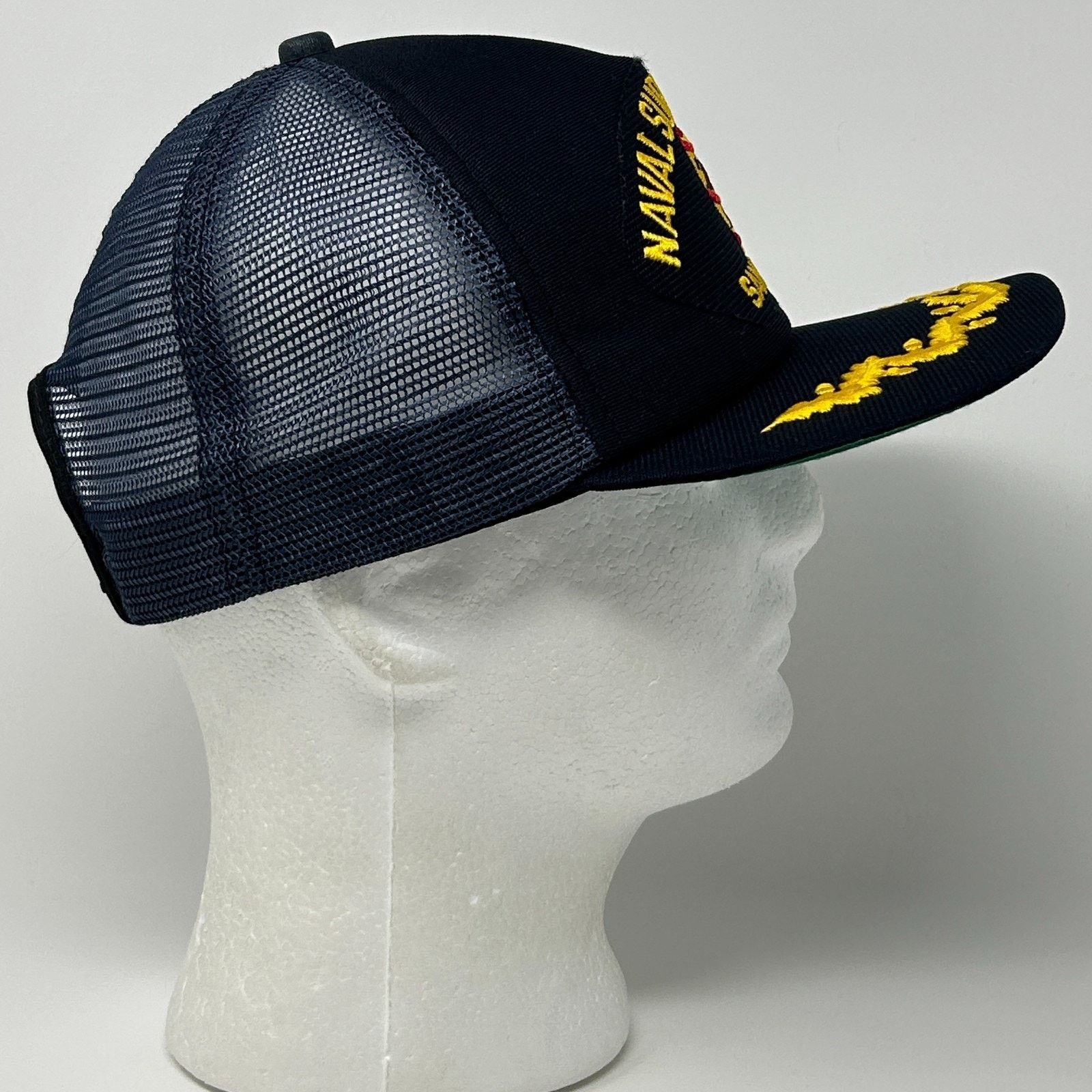 Vintage Vintage Naval Supply Center San Diego Trucker Hat Cap Blue Size ONE SIZE - 7 Thumbnail