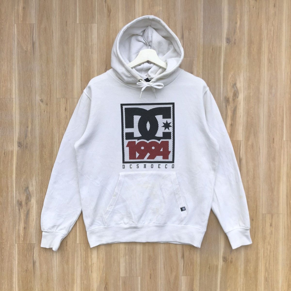 Vintage Y2K DC Shoes Skateboard Hoodie Pullover Sweatshirt