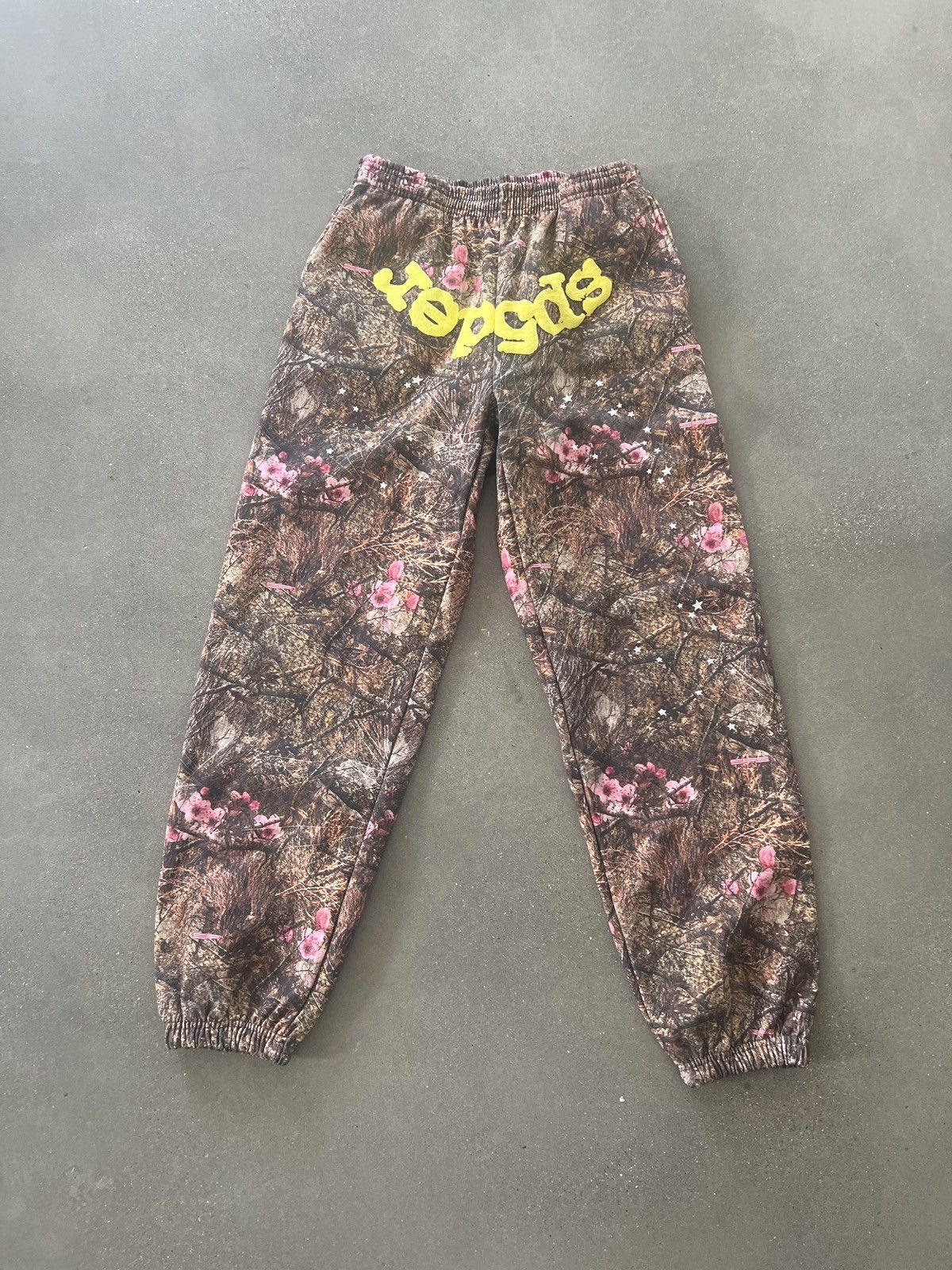 Streetwear Sp5der Real Tree Sweatpants | Grailed