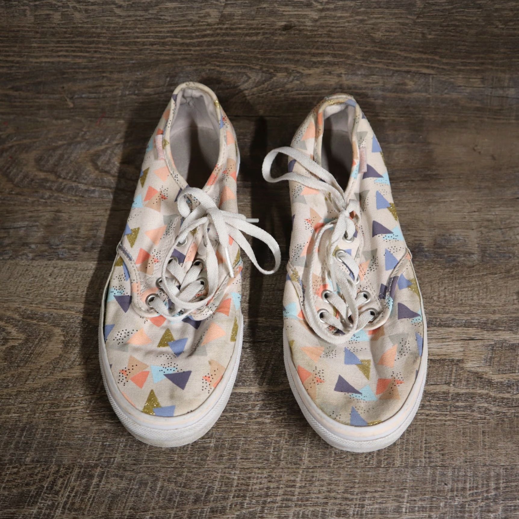 Vans VANS Off the Wall Tie Dye Sneakers Women's Size 9.5 Multicolor Athletic Shoes 90s Size US 9.5 / IT 39.5 - 3 Thumbnail