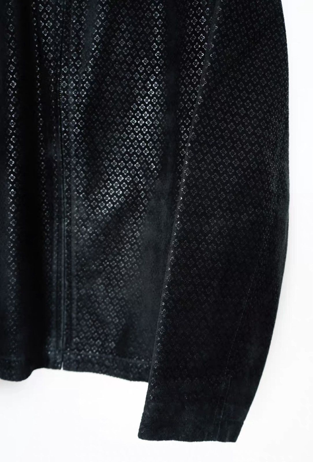 Yohji Yamamoto Yohji Yamamoto AAR Printed Leather Jacket Size US M / EU 48-50 / 2 - 7 Thumbnail