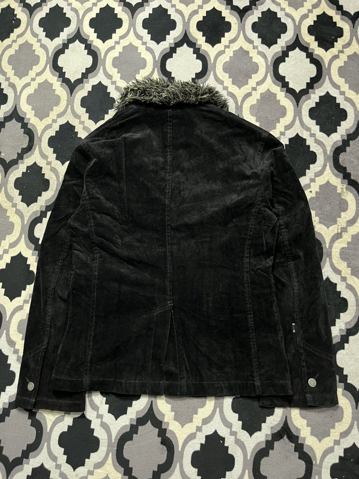 Japanese Brand Japanese 14th addiction style spin faux fur velvet jacket Size US M / EU 48-50 / 2 - 3 Thumbnail