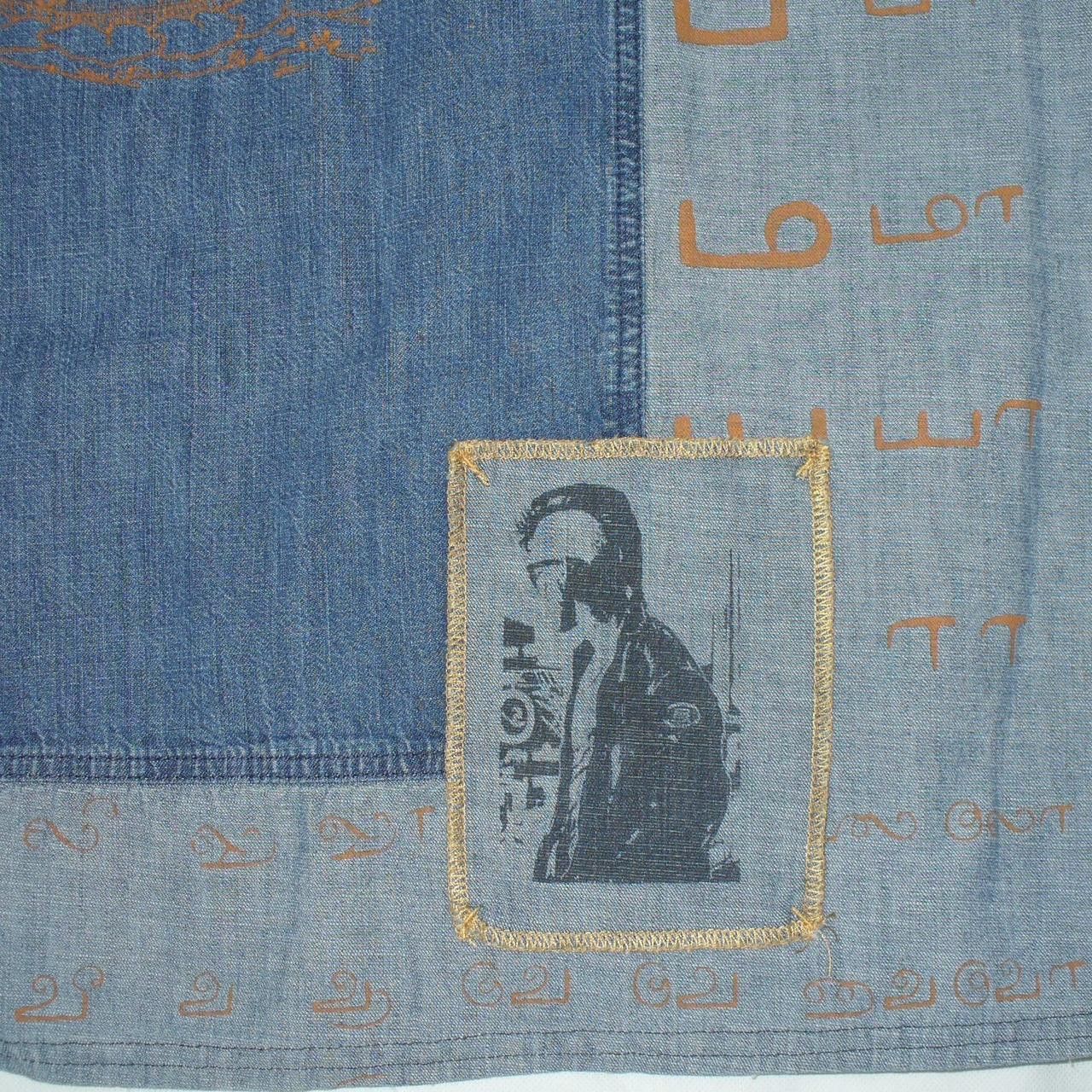 Other Made in Tunisia vintage denim maxi skirt Size 28" / US 6 / IT 42 - 5 Thumbnail