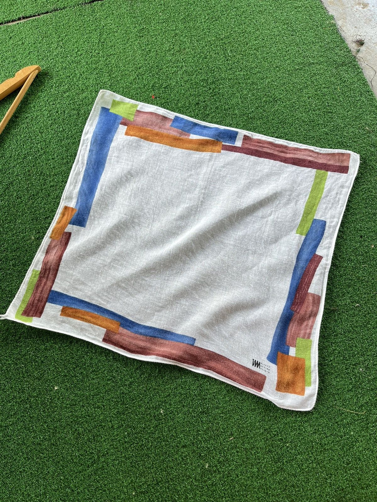 Designer × Issey Miyake × Japanese Brand Issey Miyake iM Product Block Design Handkerchief Size ONE SIZE - 3 Thumbnail