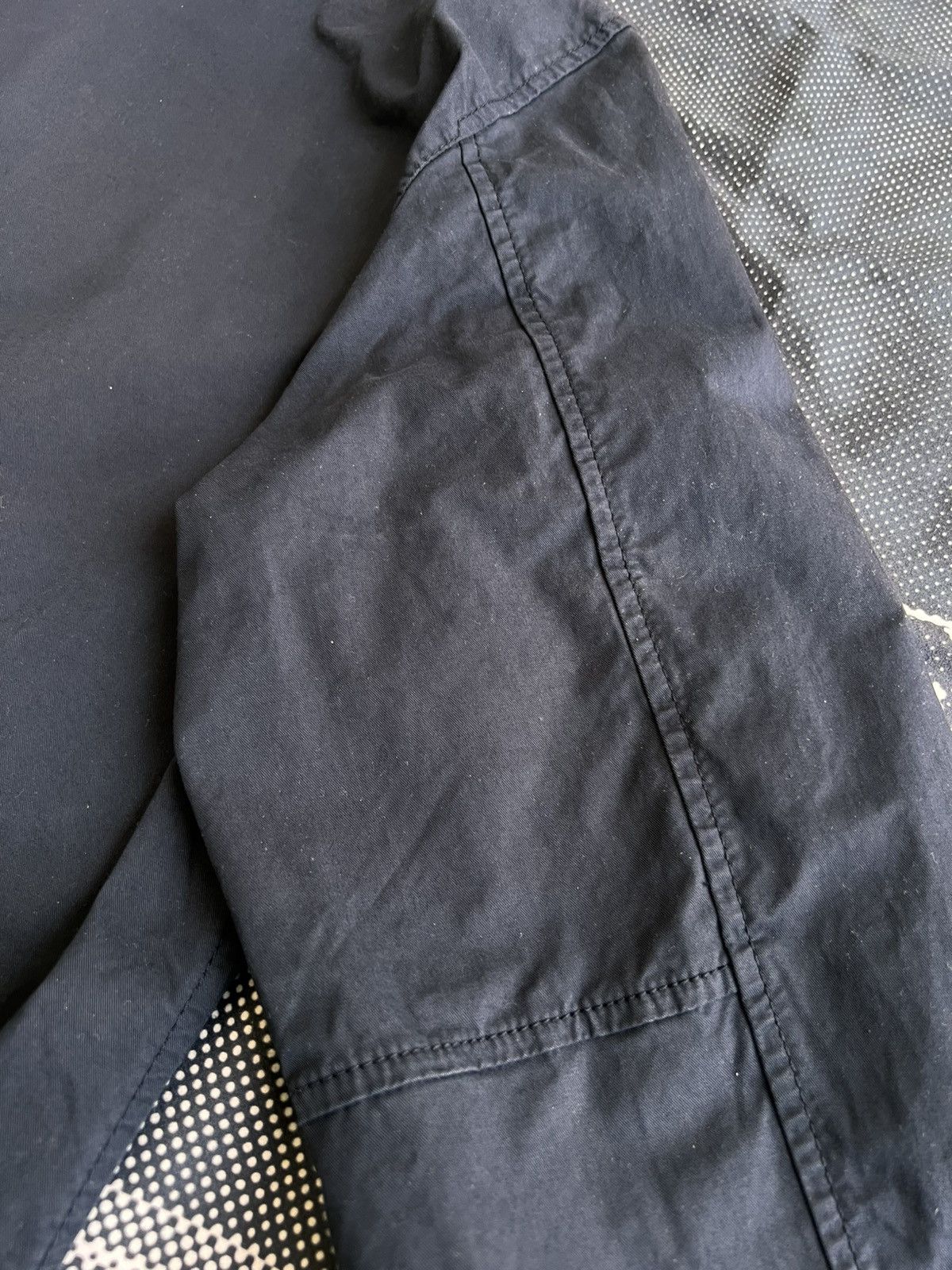 Stone Island XL Stone Island Overshirt Cotton Stretch Navy blu jacket zip Size US XL / EU 56 / 4 - 22 Thumbnail