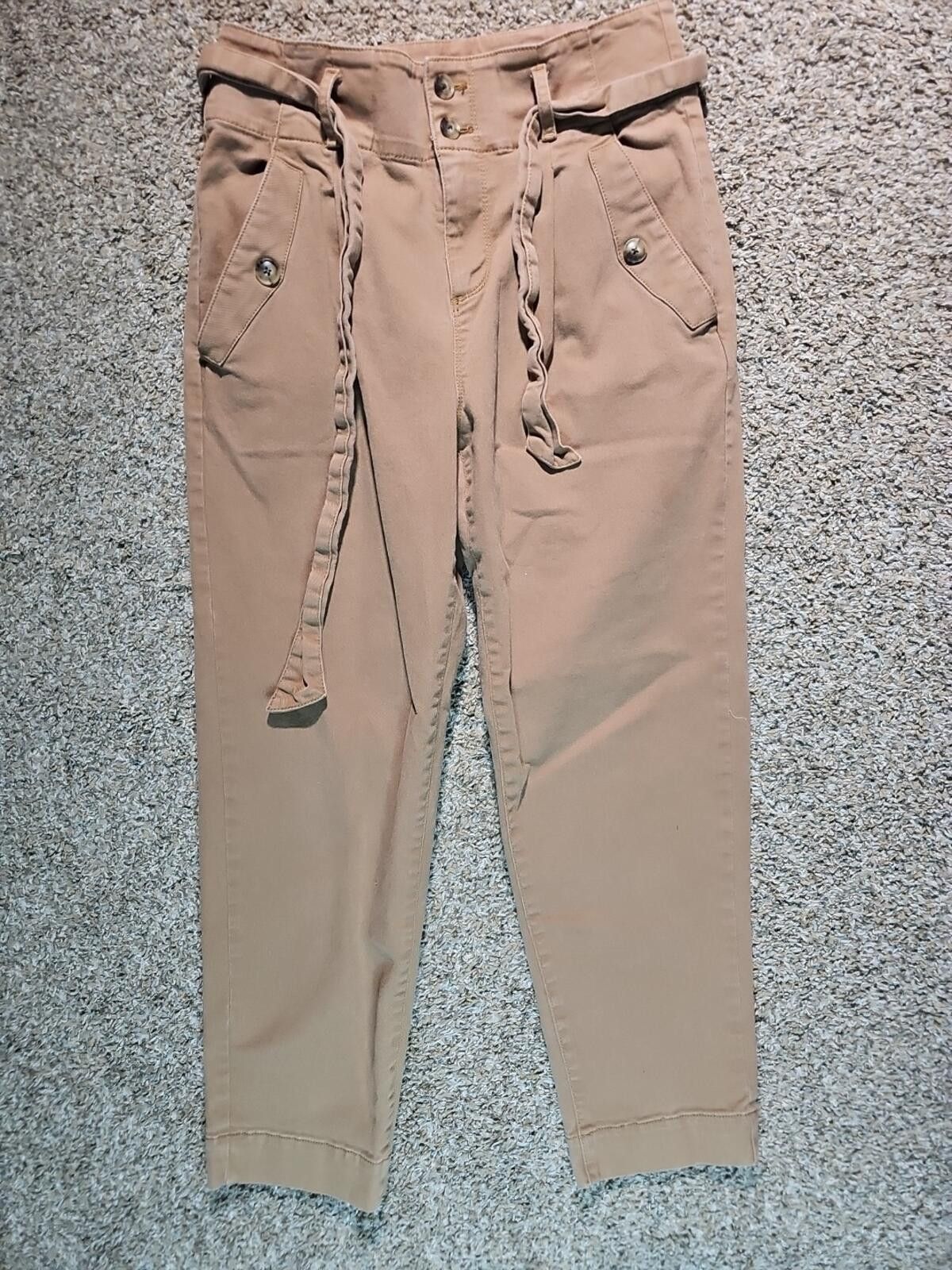 Other Loft Sz 4 Tie Jeans Size 27" / US 4 / IT 40 - 1 Thumbnail