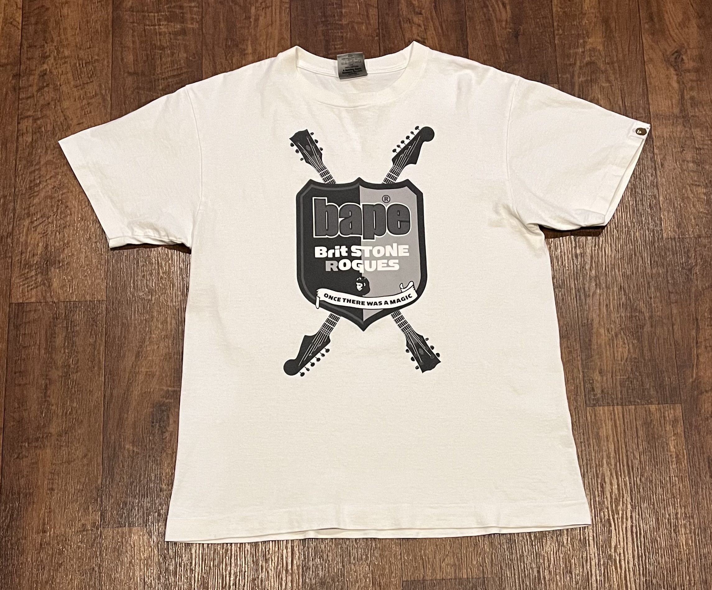 Bape Bape logo tee shirt Size US M / EU 48-50 / 2 - 1 Thumbnail