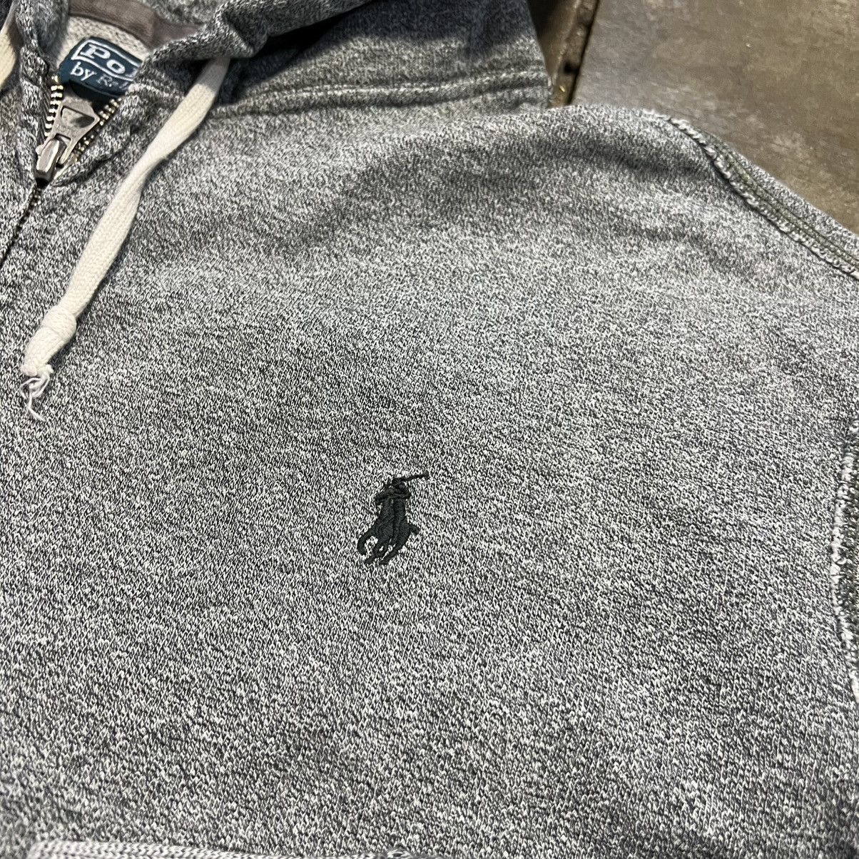 Vintage Vintage Polo Ralph Lauren Zip Up Hoodie Sweatshirt Mini Pony Size US XL / EU 56 / 4 - 5 Thumbnail