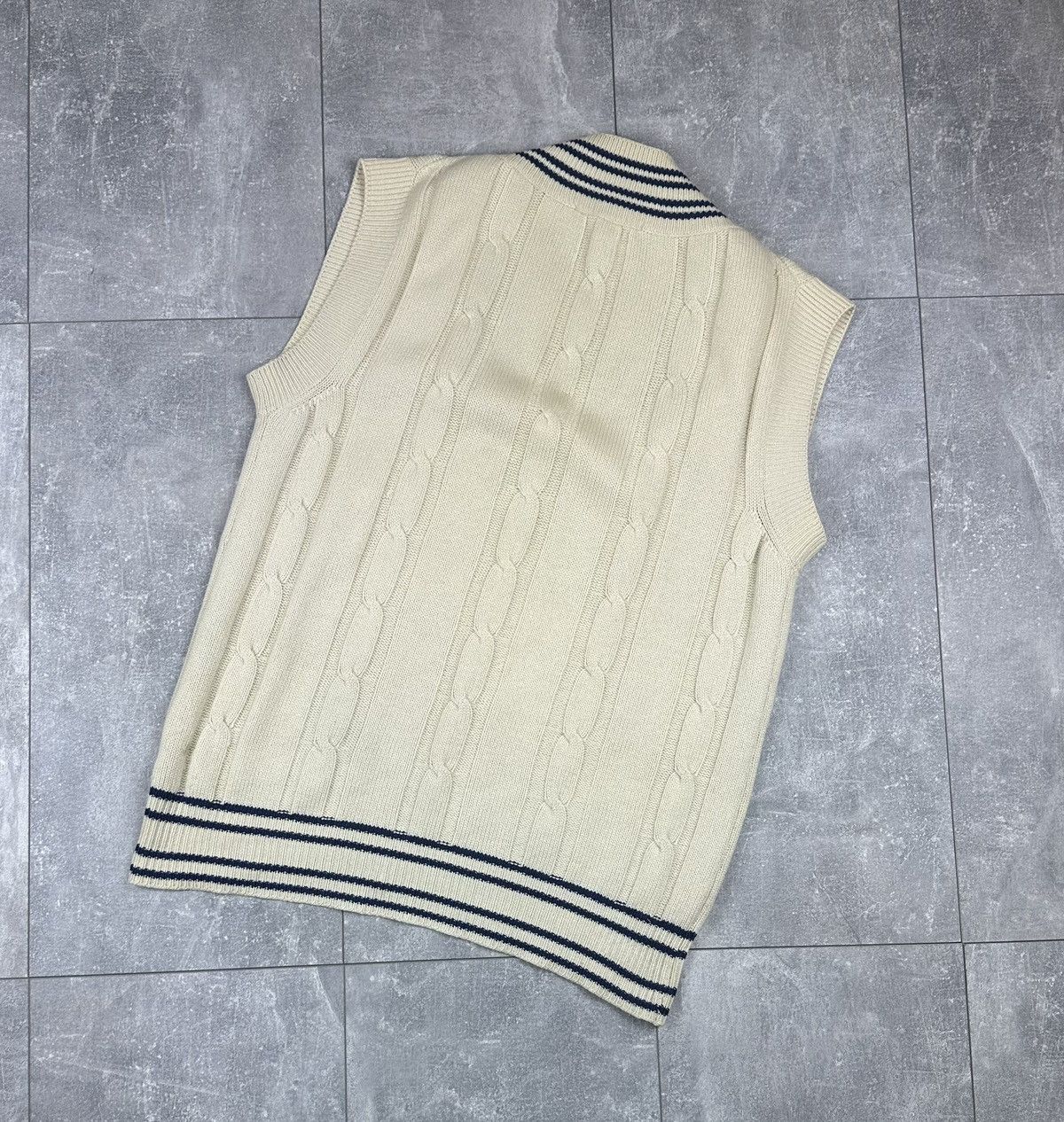 Jil Sander Jil Sander Men Knitted West Sweater Luxury Small Logo Size US XL / EU 56 / 4 - 12 Thumbnail