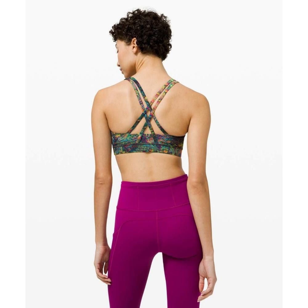 Lululemon Lululemon | Glitch Tapestry StarLight | Energy Sport Bra Size ONE SIZE - 6 Thumbnail