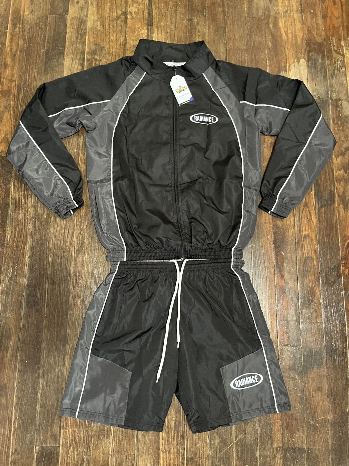 Nike y2k radiance windbreaker set black gray men’s large Size M / US 6-8 / IT 42-44 - 16 Thumbnail