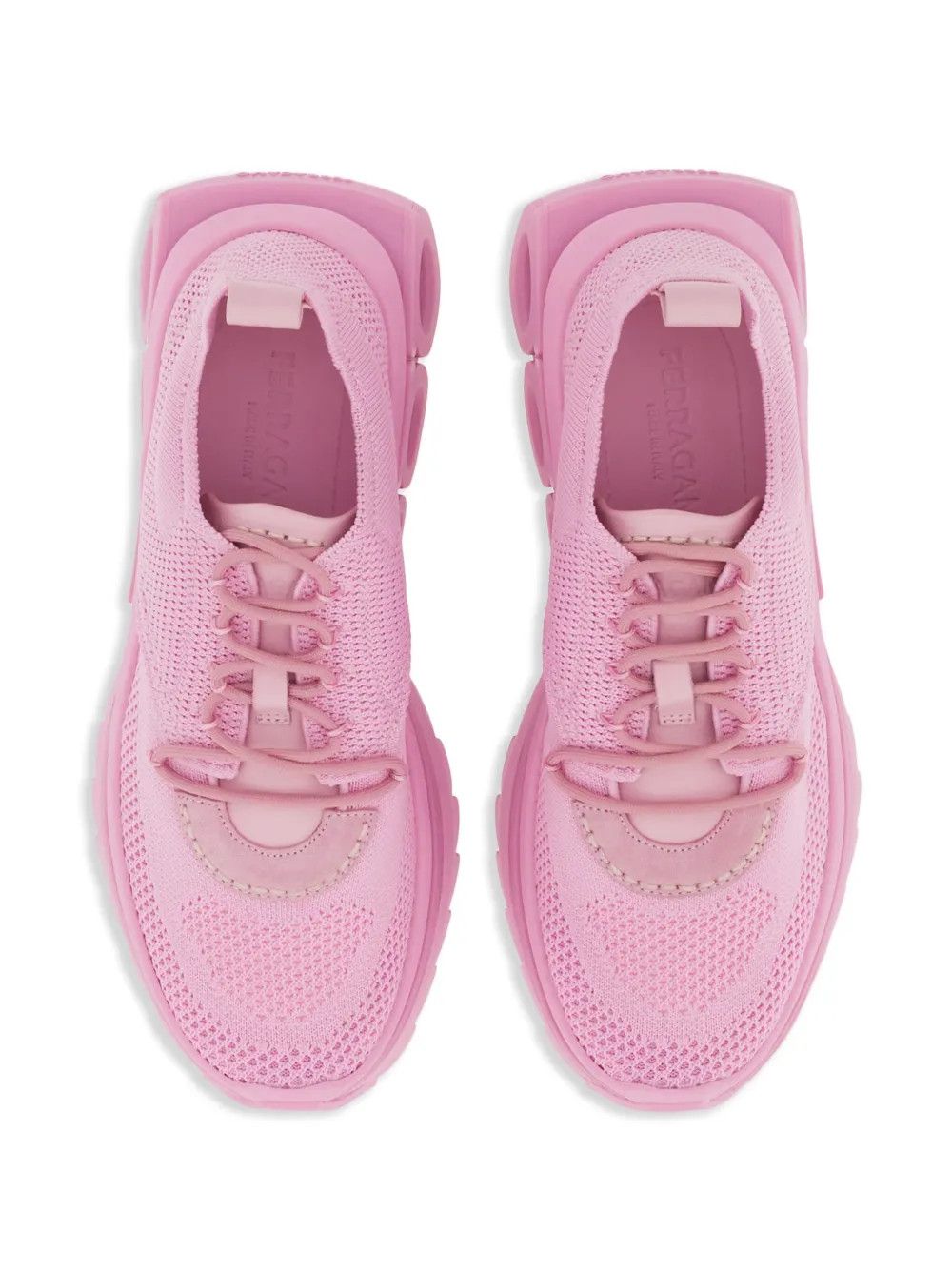 Salvatore Ferragamo o1y0426 Low-Top Sneakers in Pink Size US 9 / IT 39 - 4 Thumbnail
