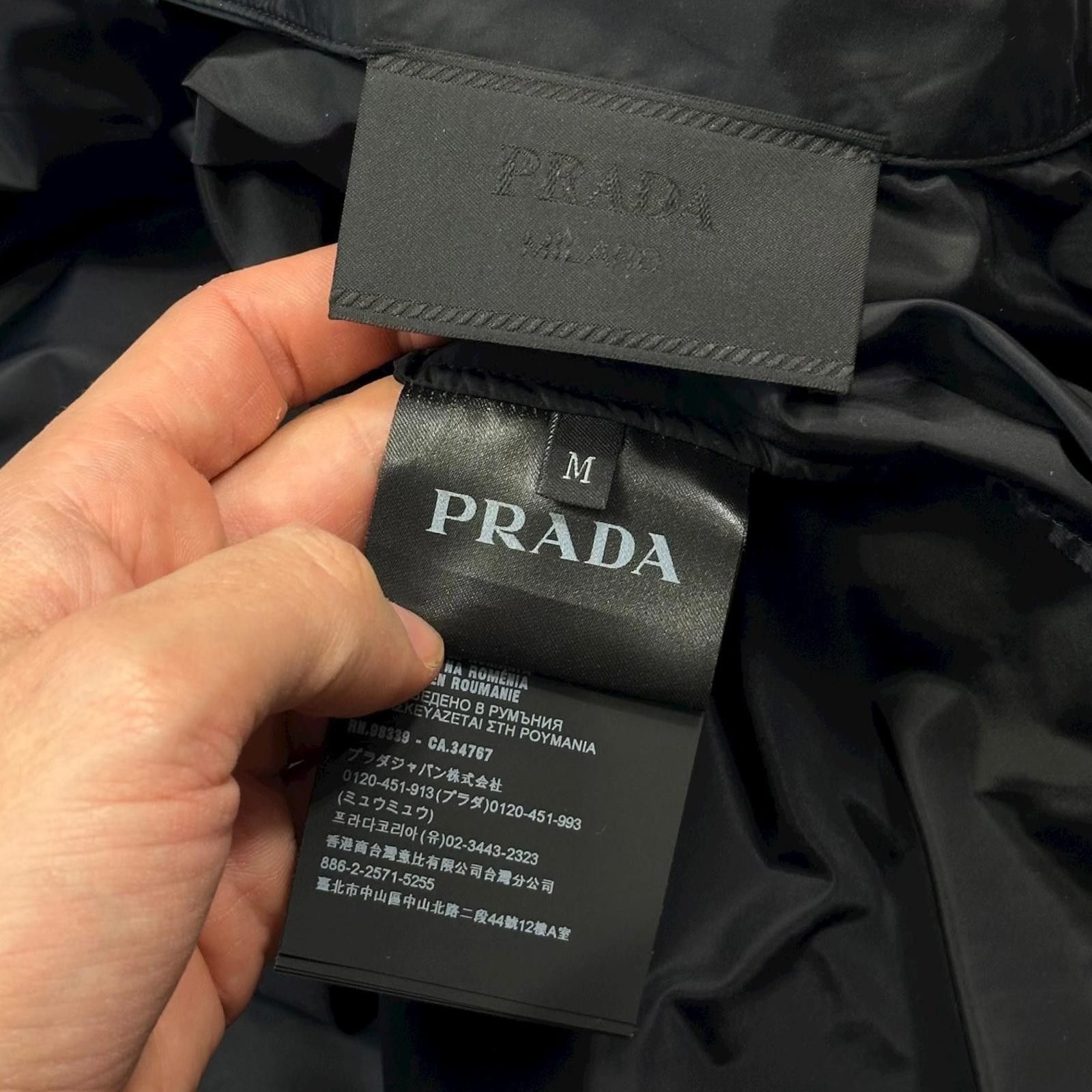 Prada Prada 2018 Race Logo Nylon Blouson Overshirt Jacket - M/L Size US M / EU 48-50 / 2 - 8 Thumbnail