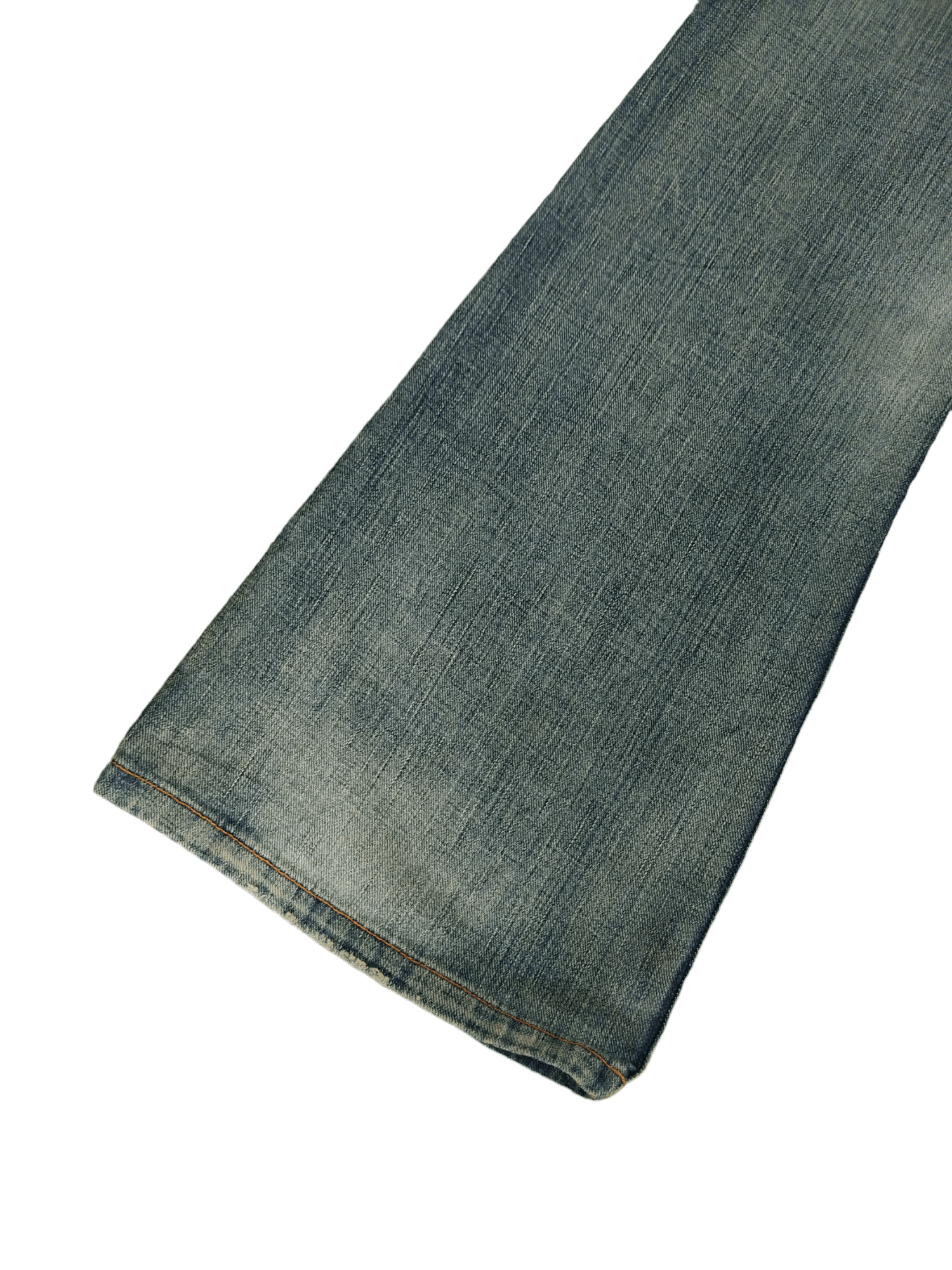 Le Grande Bleu (L.G.B.) Flare Jeans The Limited Distress Faded Low Rise Boot Cut Y2k Size US 30 / EU 46 - 20 Thumbnail