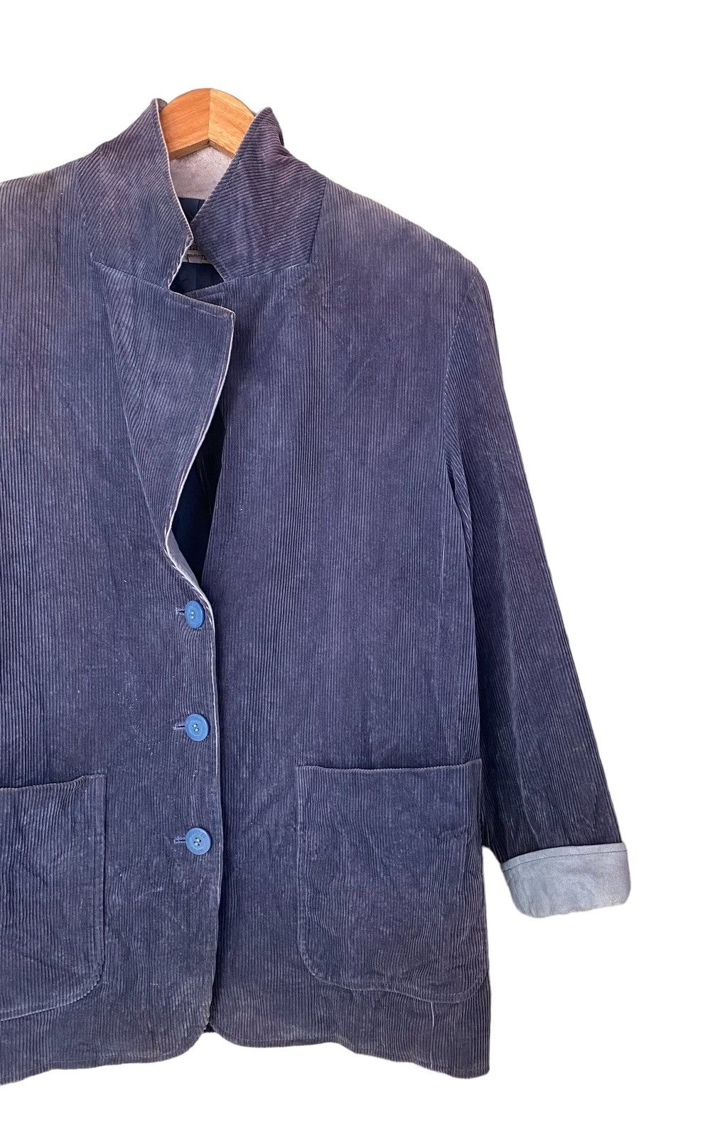 Christian Dior Monsieur Vintage Christion Dior Sport Velvet Button Blazer Size 38R - 3 Thumbnail