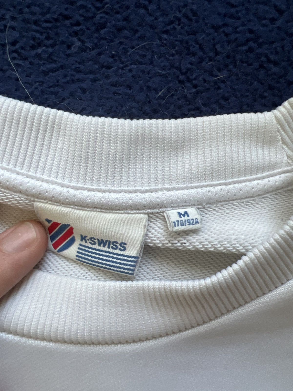 K-Swiss K-SWISS White Long Sleeve (M) Size US M / EU 48-50 / 2 - 5 Thumbnail