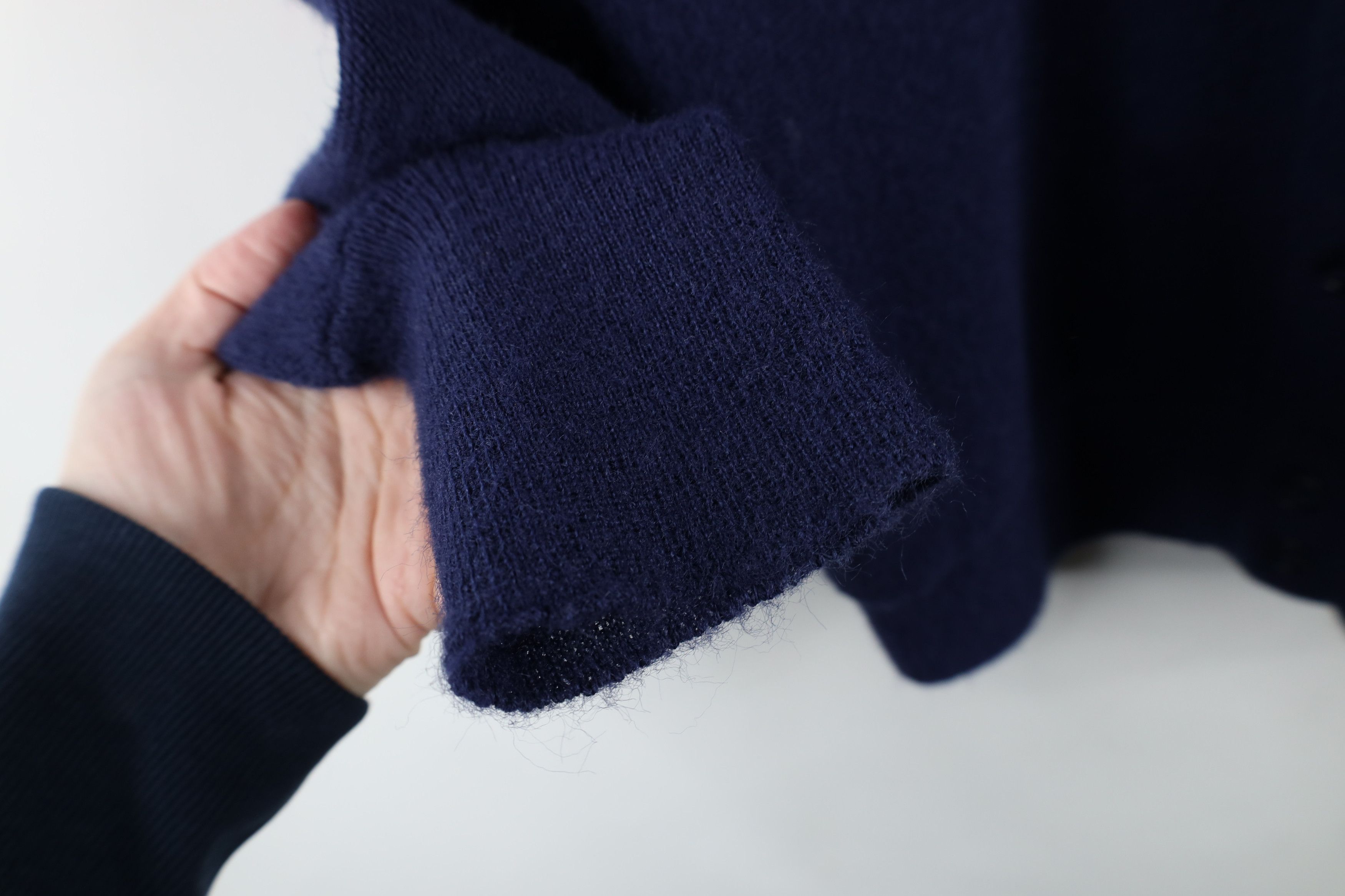 Vintage Vintage 70s 80s Streetwear Knit Cardigan Sweater Blue USA Size US M / EU 48-50 / 2 - 8 Thumbnail