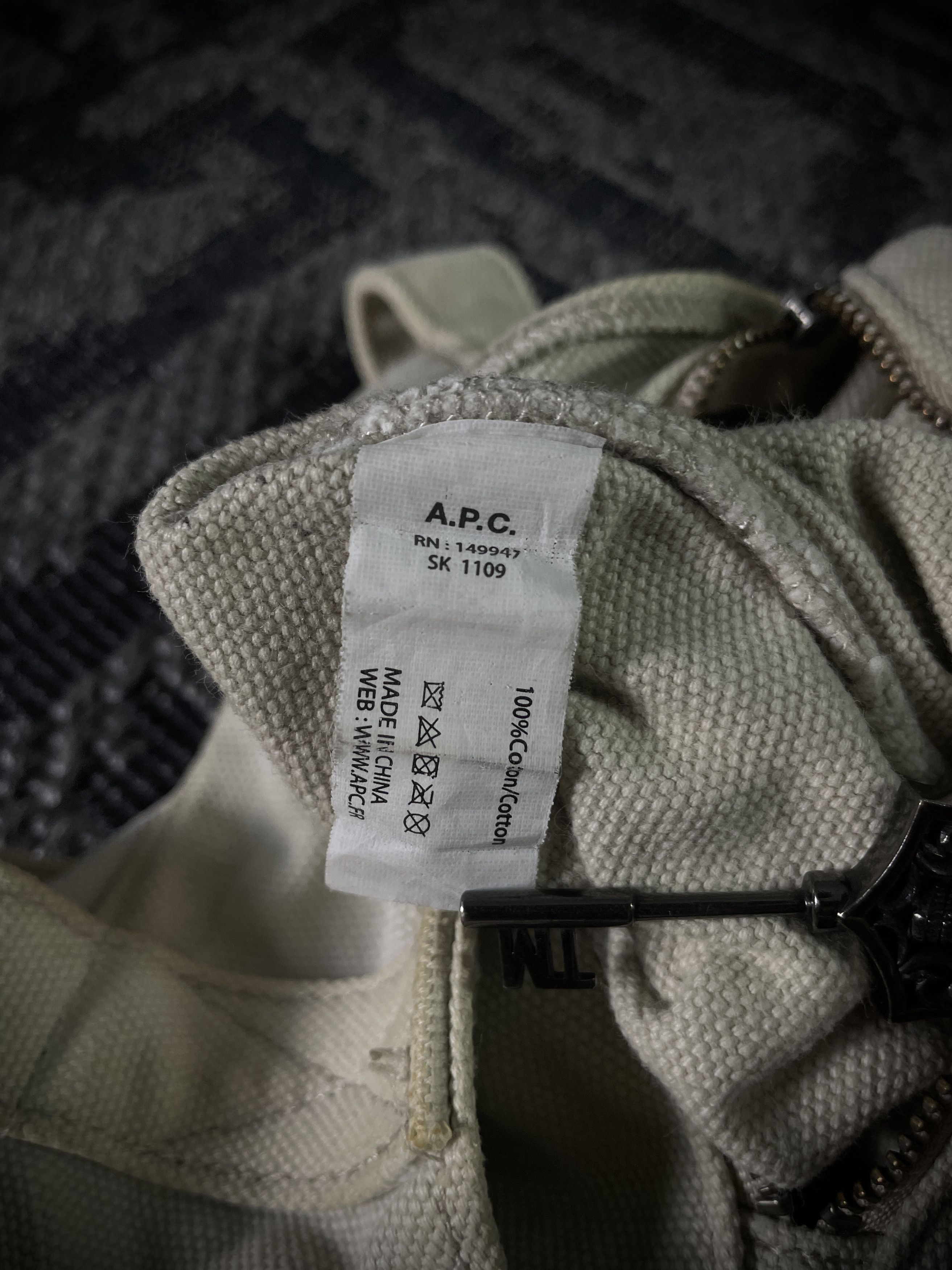 A.P.C. A.P.C. Canvas Shoulder Bag Size ONE SIZE - 8 Thumbnail