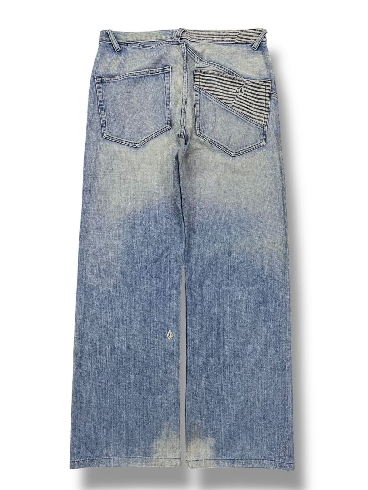 Volcom Baggy Vintage 90s Volcom Stone Limited Edition - Faded Wash Size US 34 / EU 50 - 3 Thumbnail