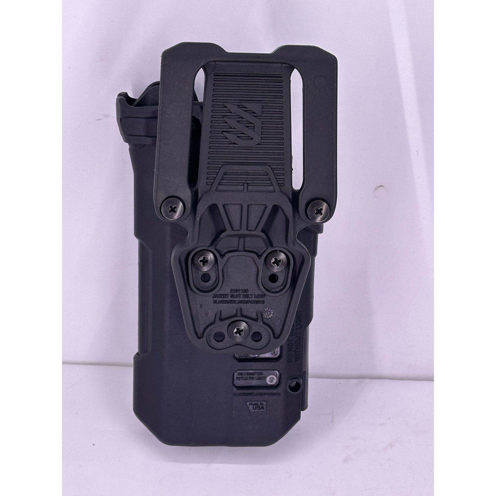 Blackhawk! BlackHawck T-Series L2D Light Bearing Duty Gun Hoister Size ONE SIZE - 8 Thumbnail