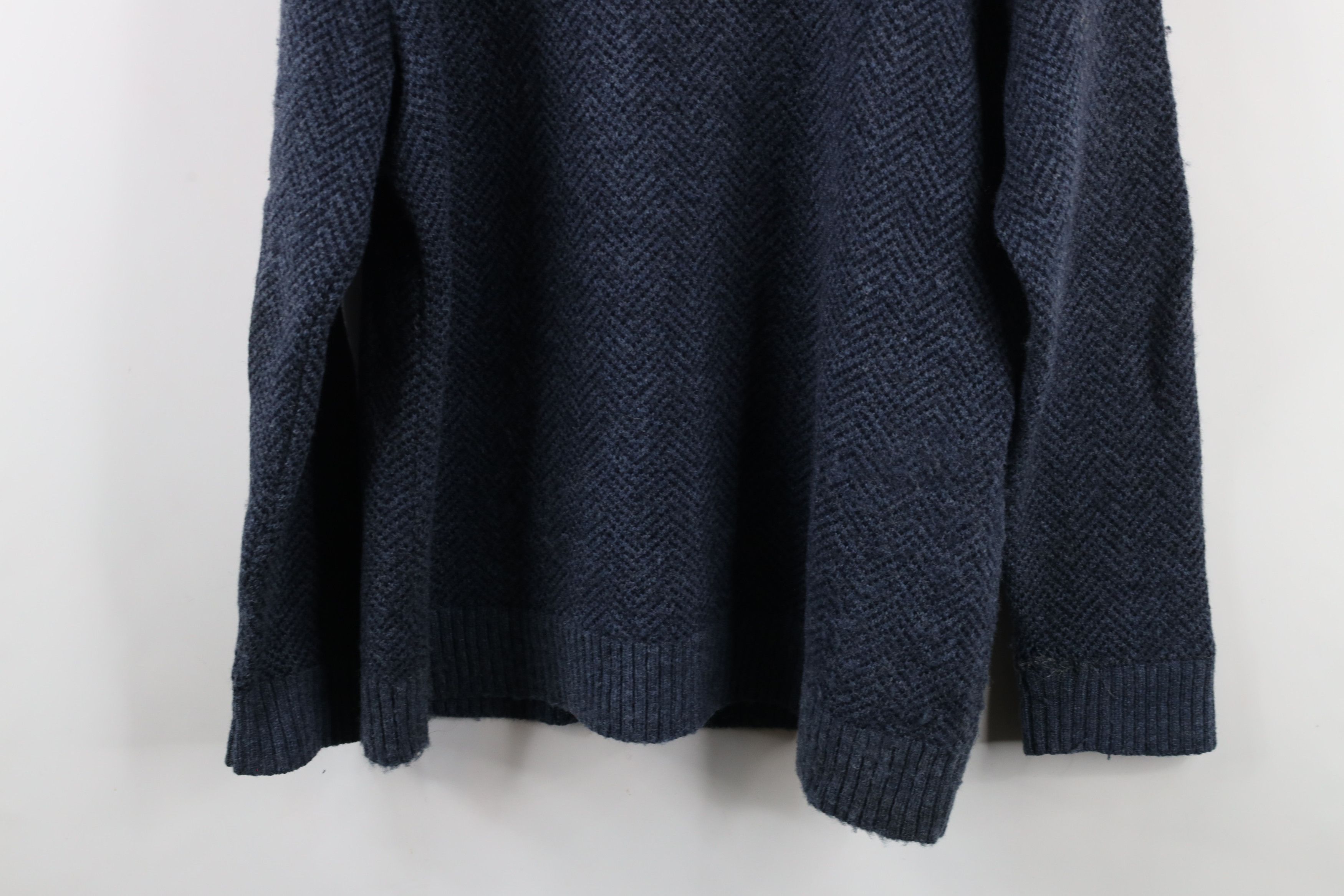Pendleton Vintage Pendleton Washable Wool Knit Half Zip Sweater Blue Size US L / EU 52-54 / 3 - 12 Thumbnail