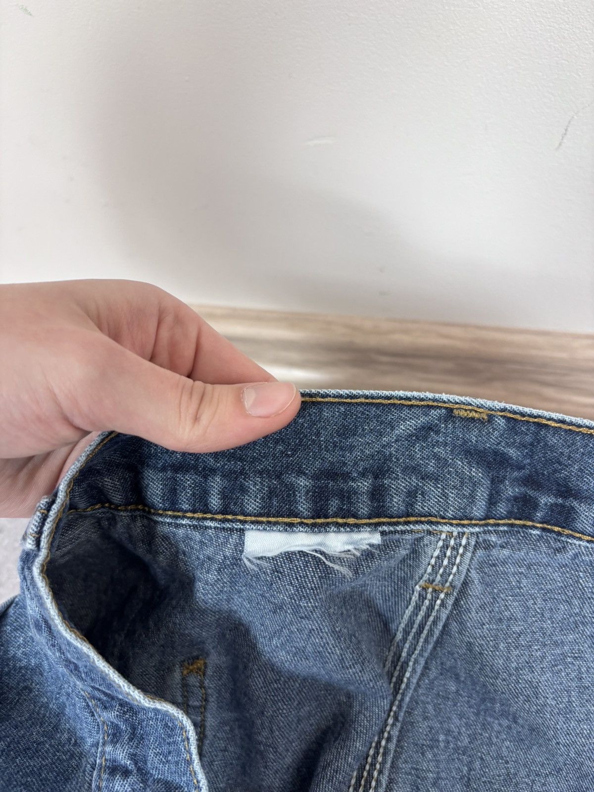 Carhartt Vintage Carhartt Men’s Blue Denim Jeans USA Workwear Size US 40 / EU 56 - 17 Thumbnail