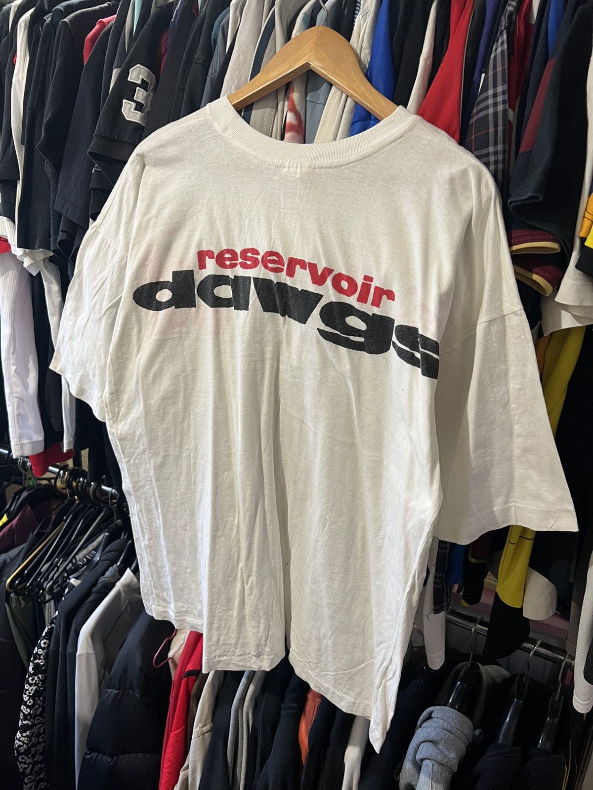Band Tees VINTAGE SINGLE STITCH RESERVOIR DOGS MOVIE PROMO AOP T SHIRT Size US XL / EU 56 / 4 - 3 Thumbnail