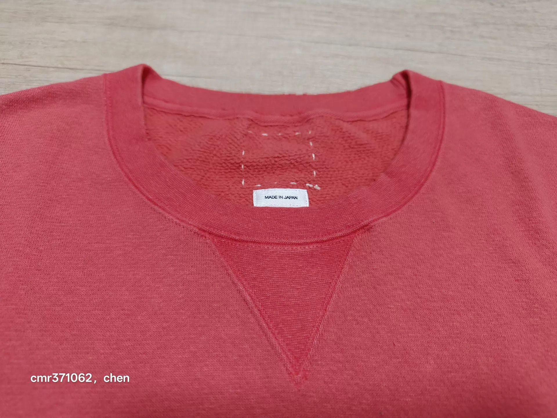 Visvim VISVIM 21AW JUMBO SWEAT 3/4 UNEVEN DYE red/pink 3 Size US L / EU 52-54 / 3 - 2 Thumbnail