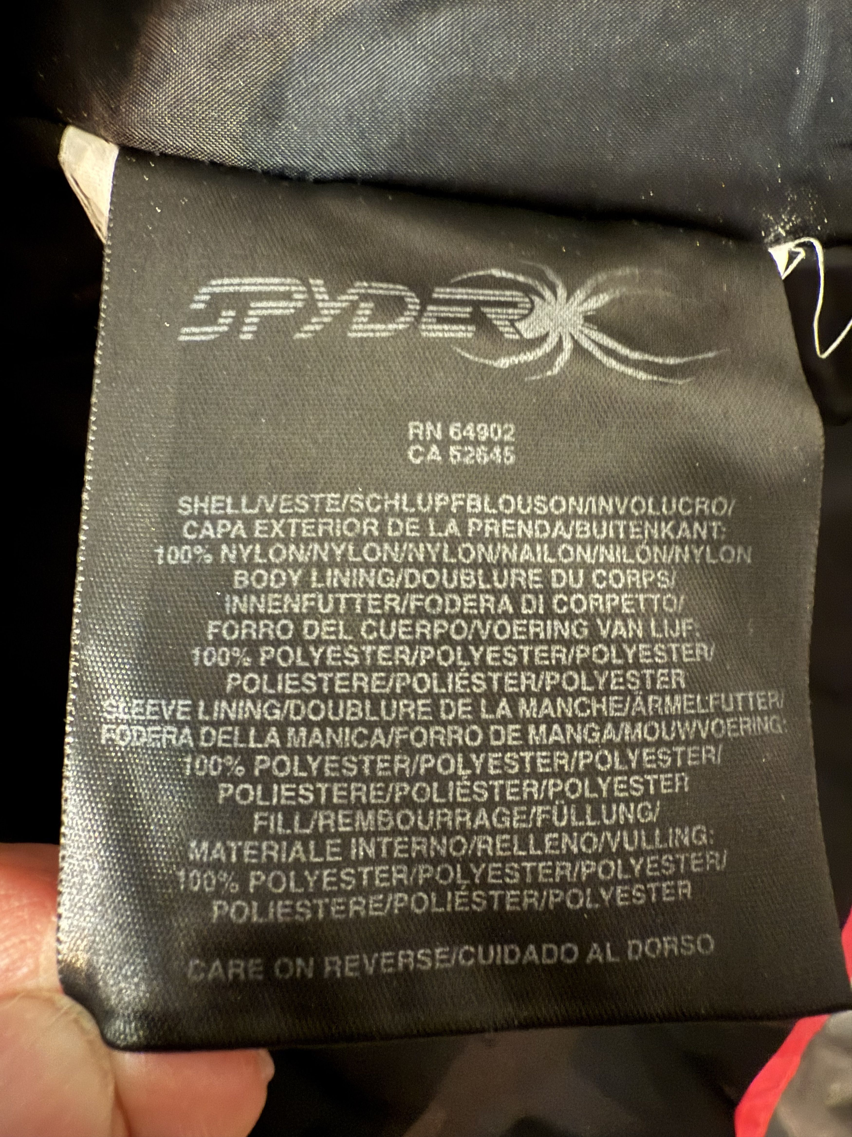 Spyder Spyder ski jacket for women. Size 6 Size M / US 6-8 / IT 42-44 - 7 Thumbnail