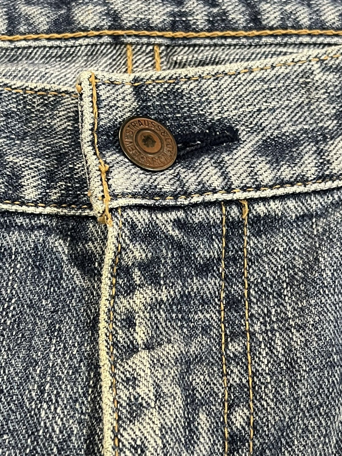 Levi's × Levi's Vintage Clothing × Yasuyuki Ishii Vintage Levi’s 606 Baggy Mudwash Denim Size US 34 / EU 50 - 7 Thumbnail