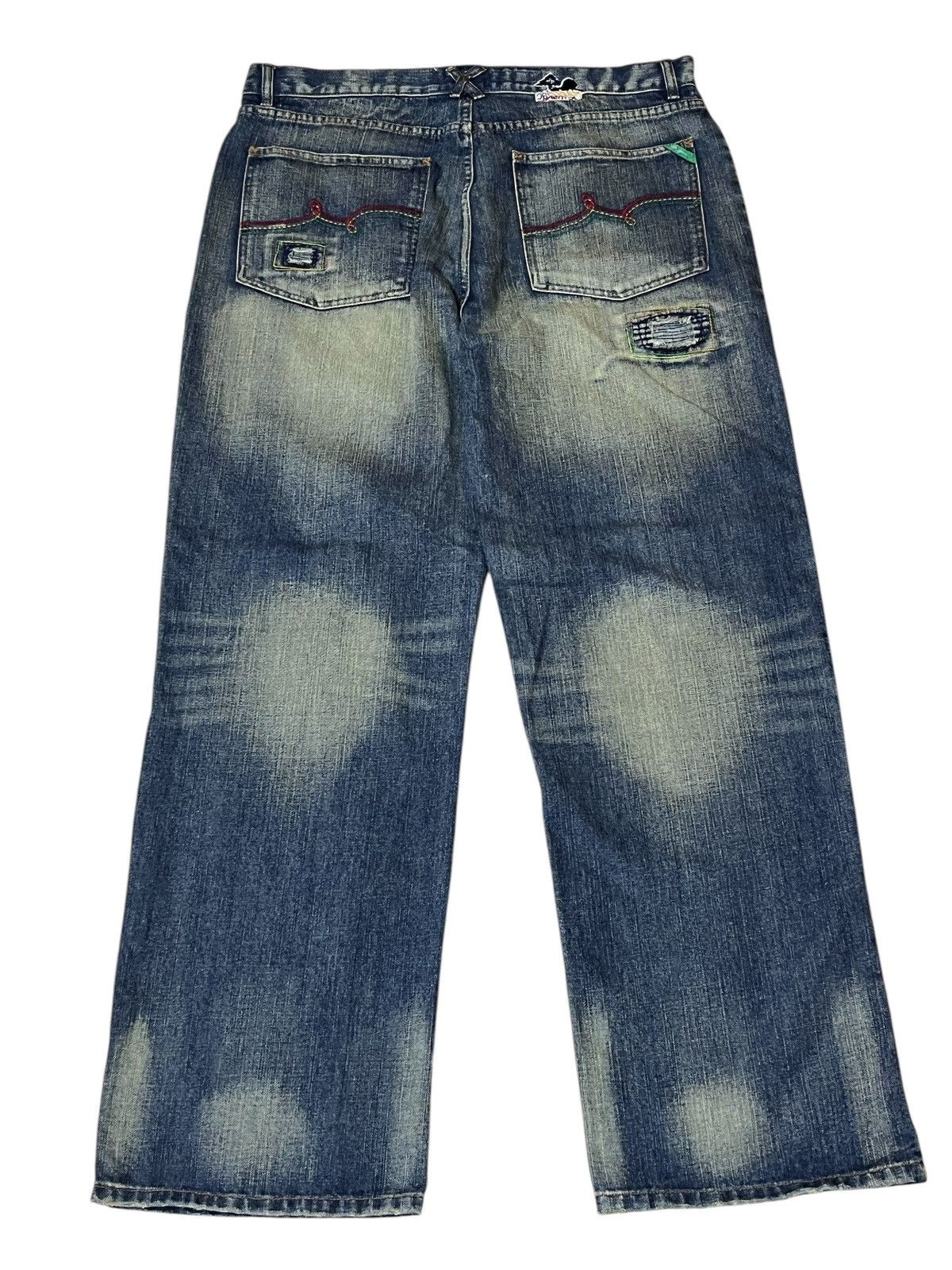 JNCO ING BABYLON LIFTED RESEARCH GROUP baggy jeans inspired JNCO Size US 38 / EU 54 - 2 Thumbnail